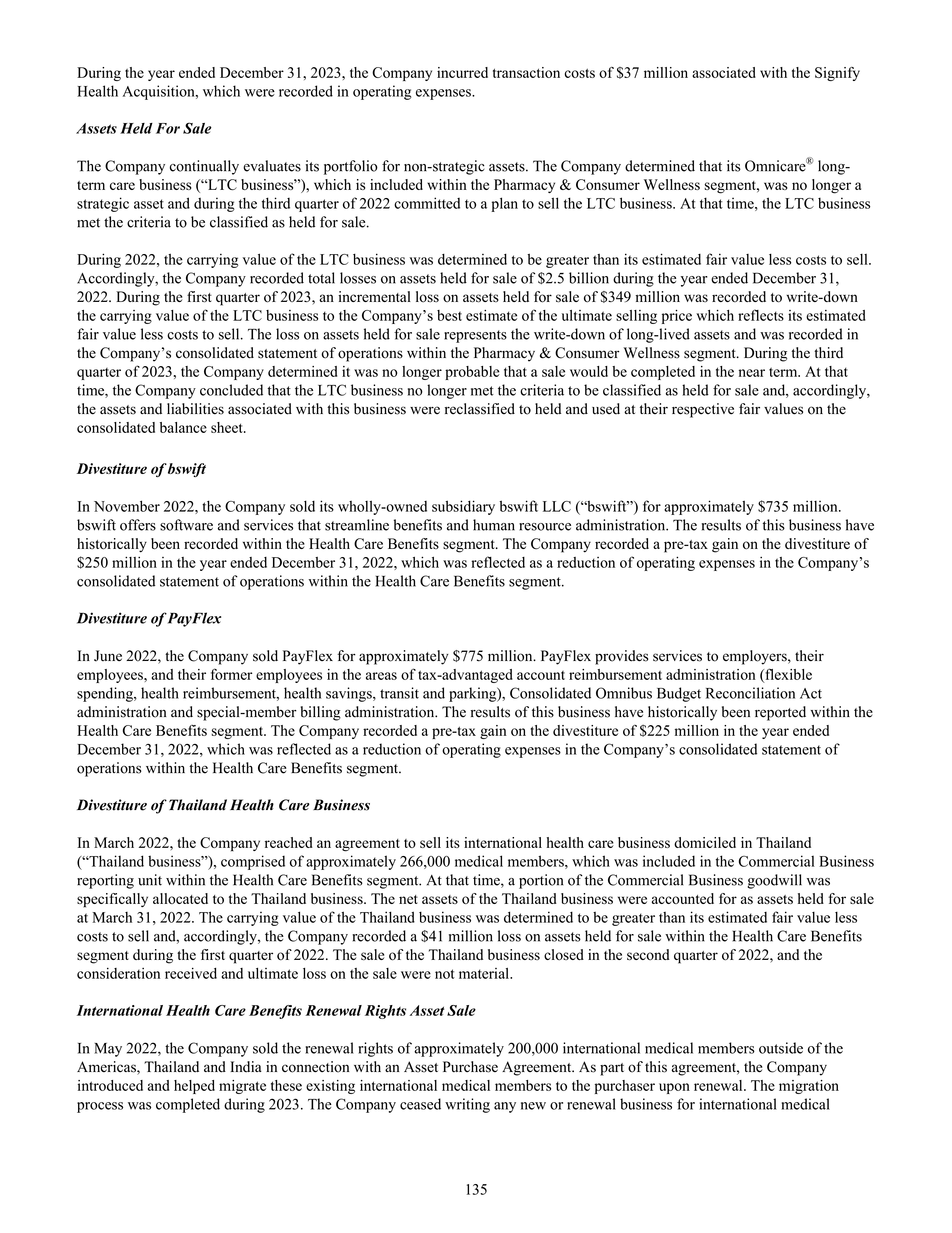 CVS Health Annual Report — page 143