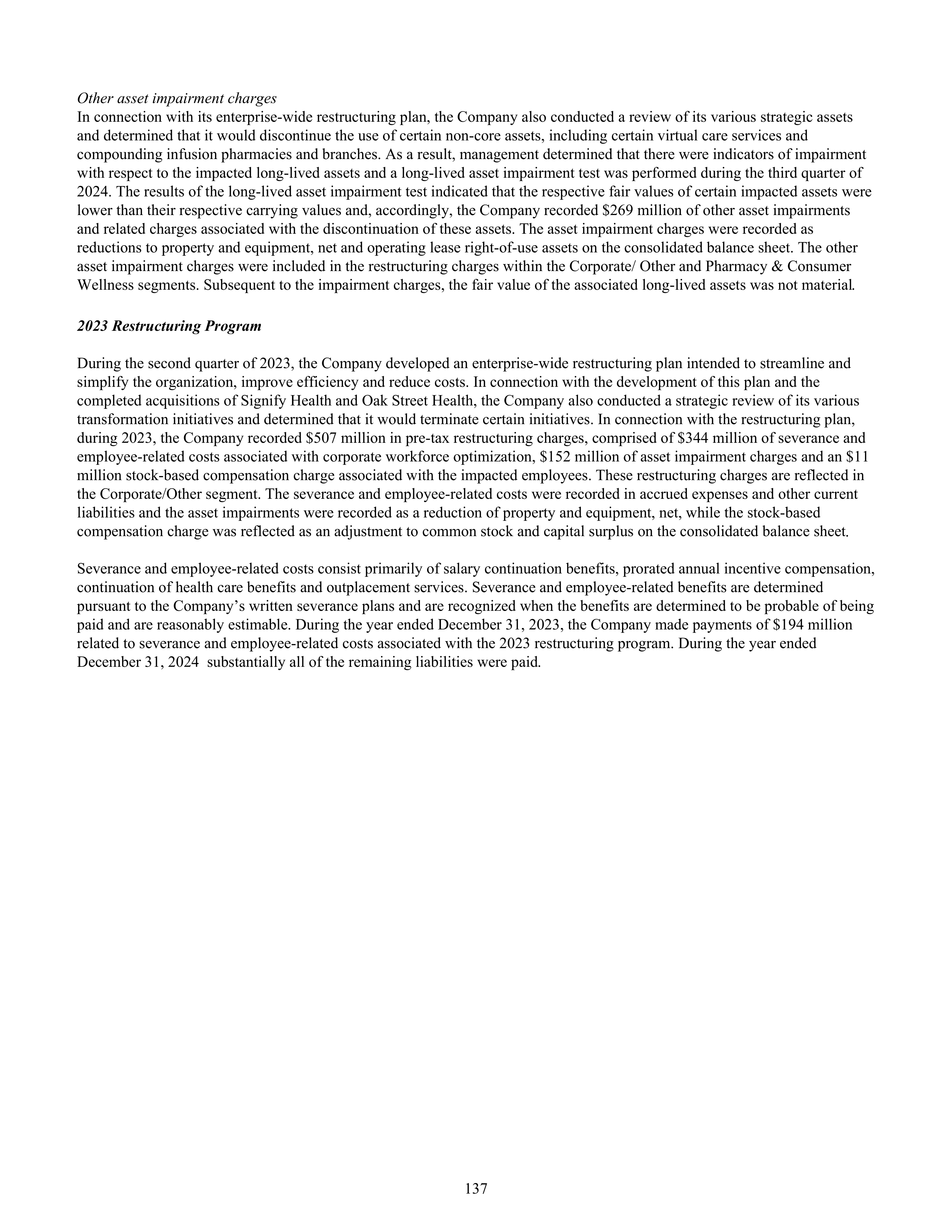 CVS Health Annual Report — page 145