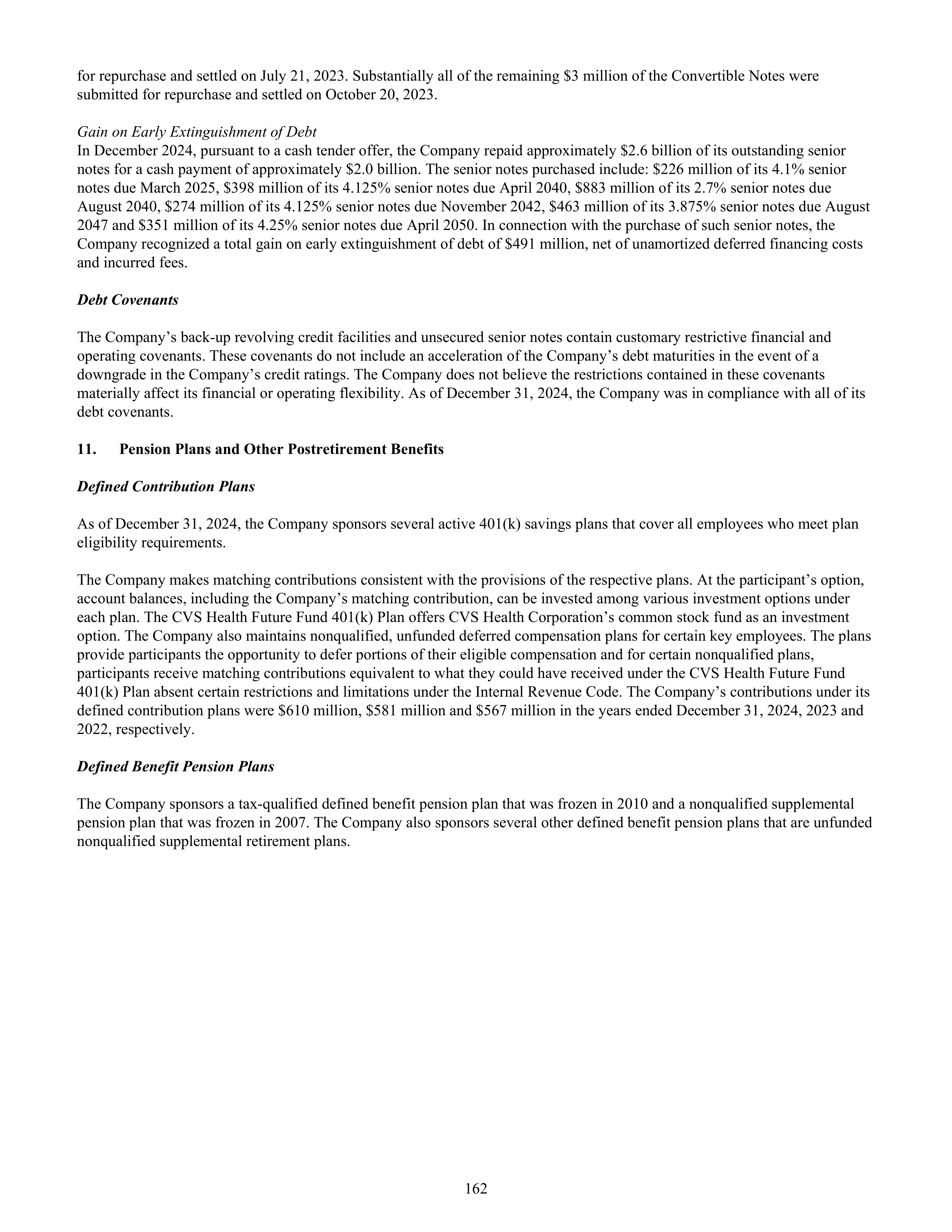 CVS Health Annual Report — page 170