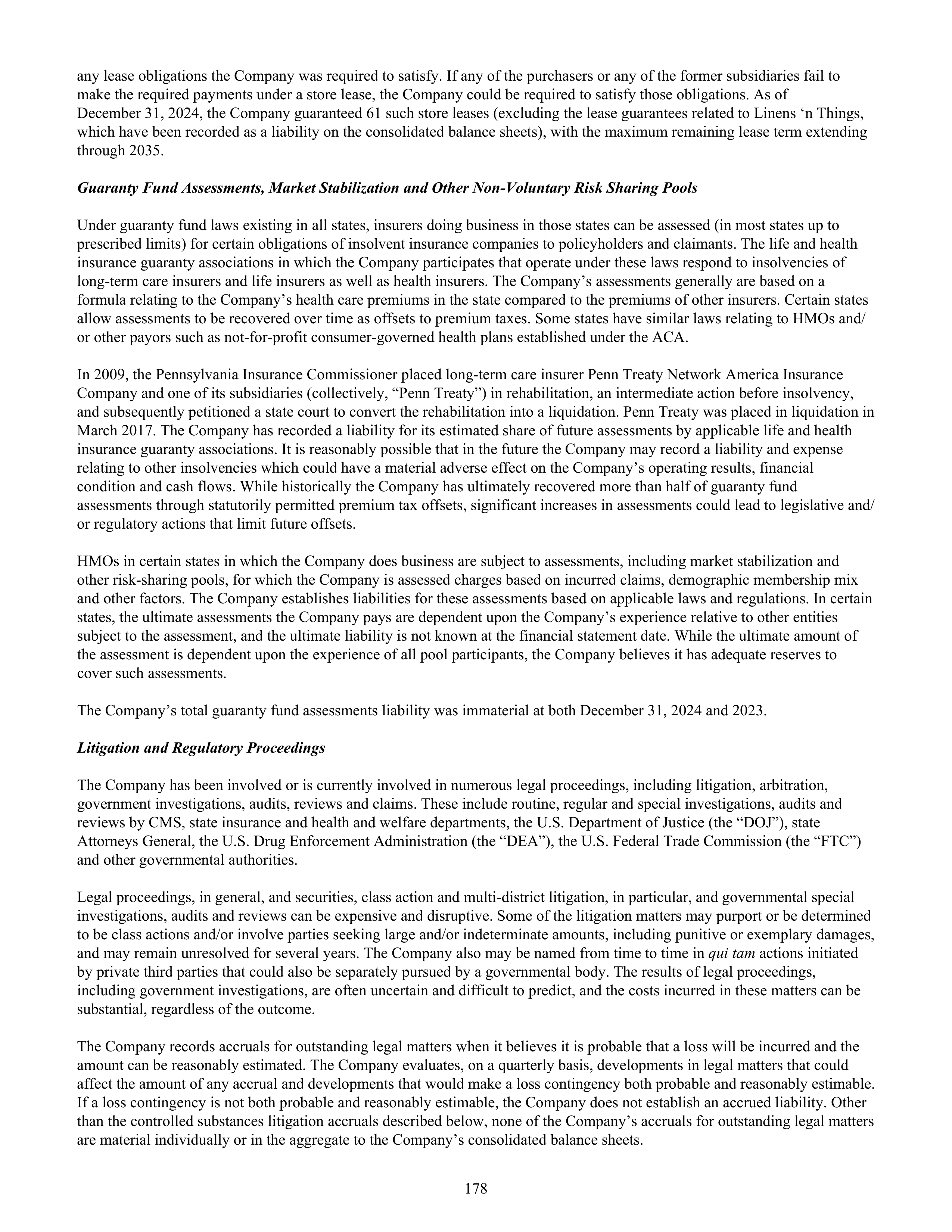 CVS Health Annual Report — page 186