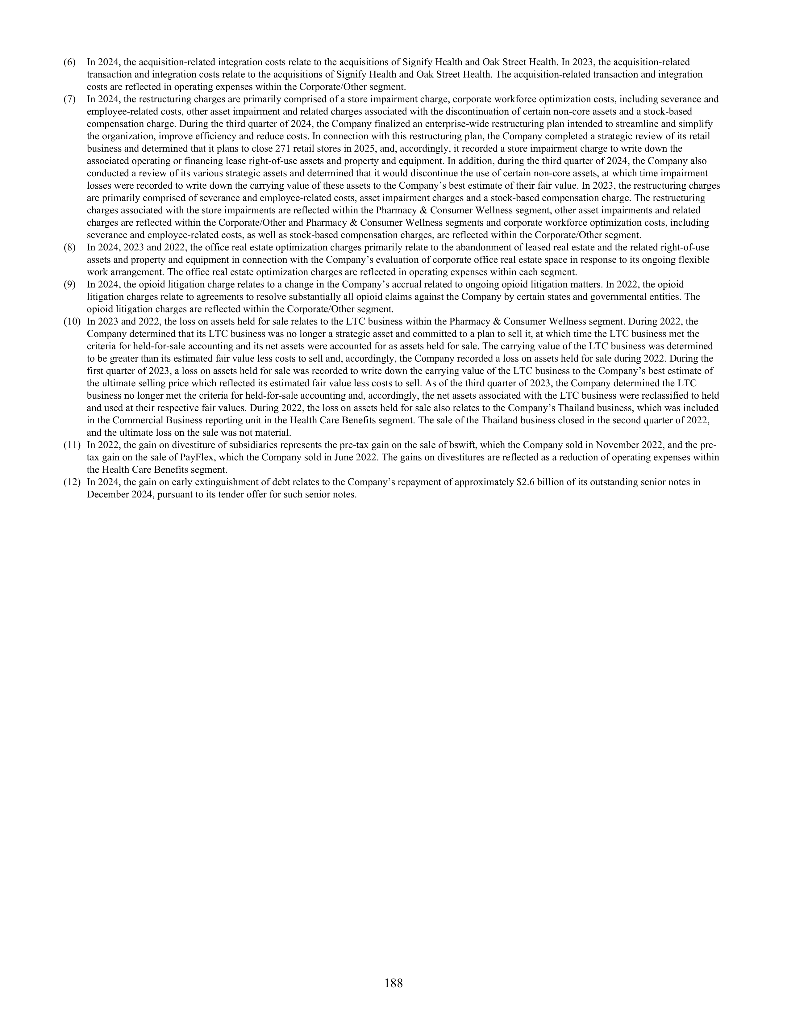 CVS Health Annual Report — page 196