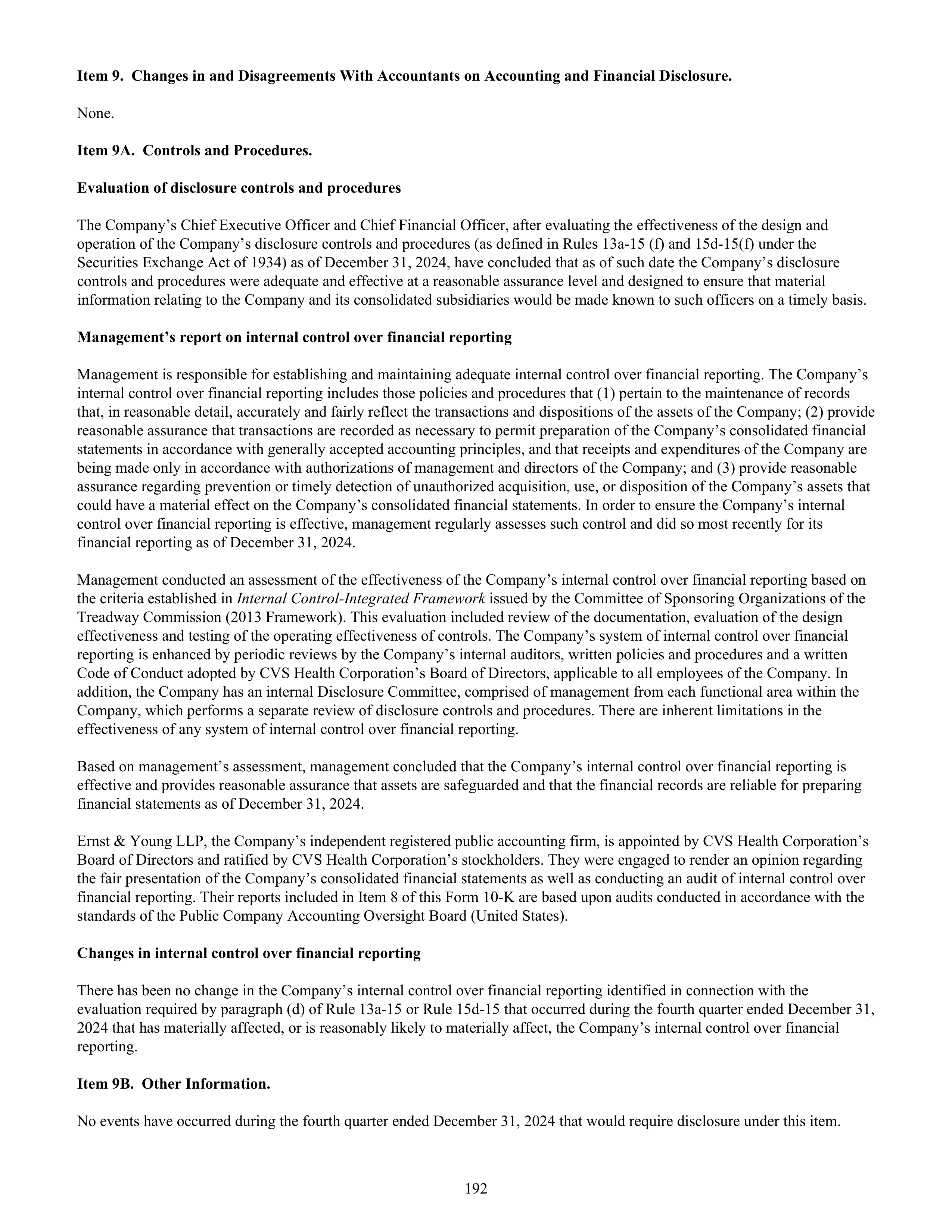 CVS Health Annual Report — page 200