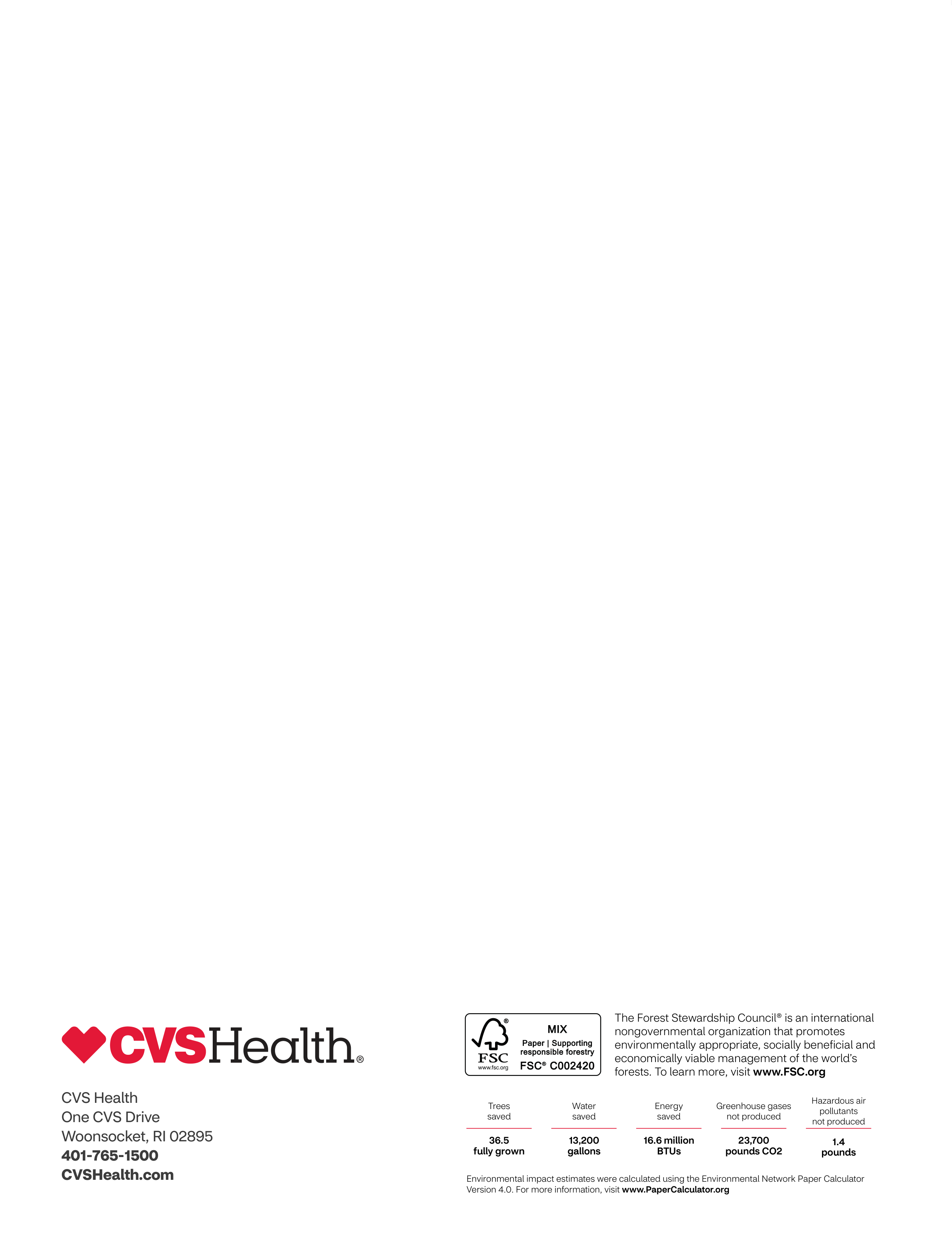 CVS Health Annual Report — page 216