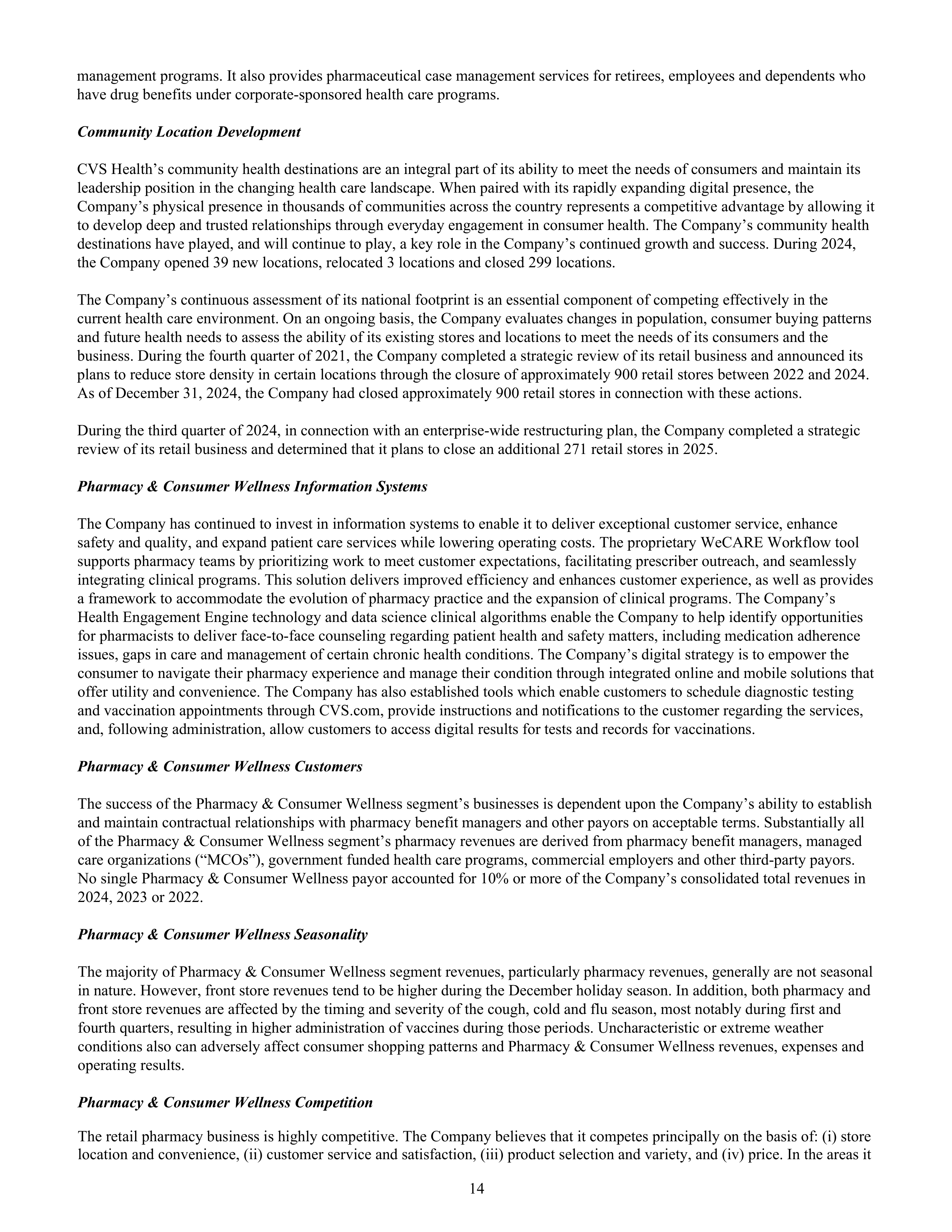CVS Health Annual Report — page 22