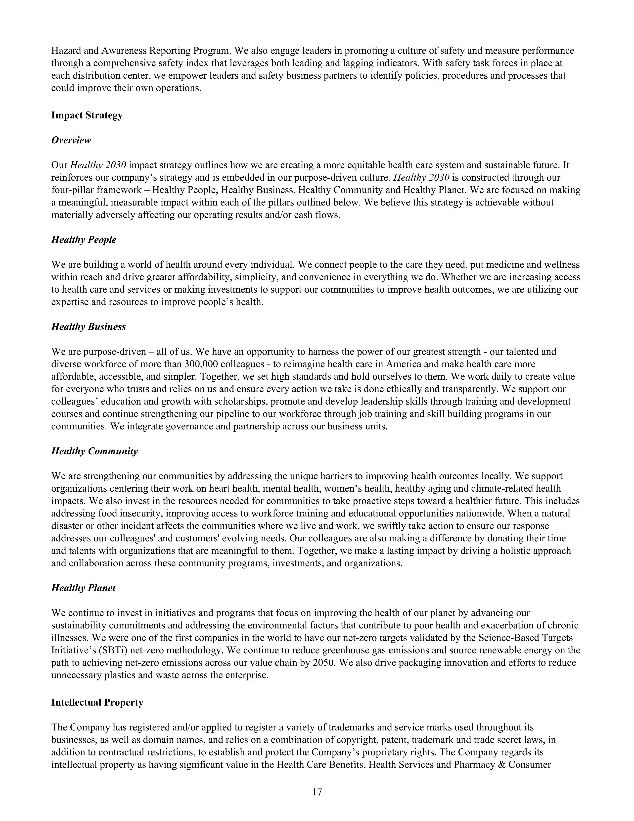 CVS Health Annual Report — page 25