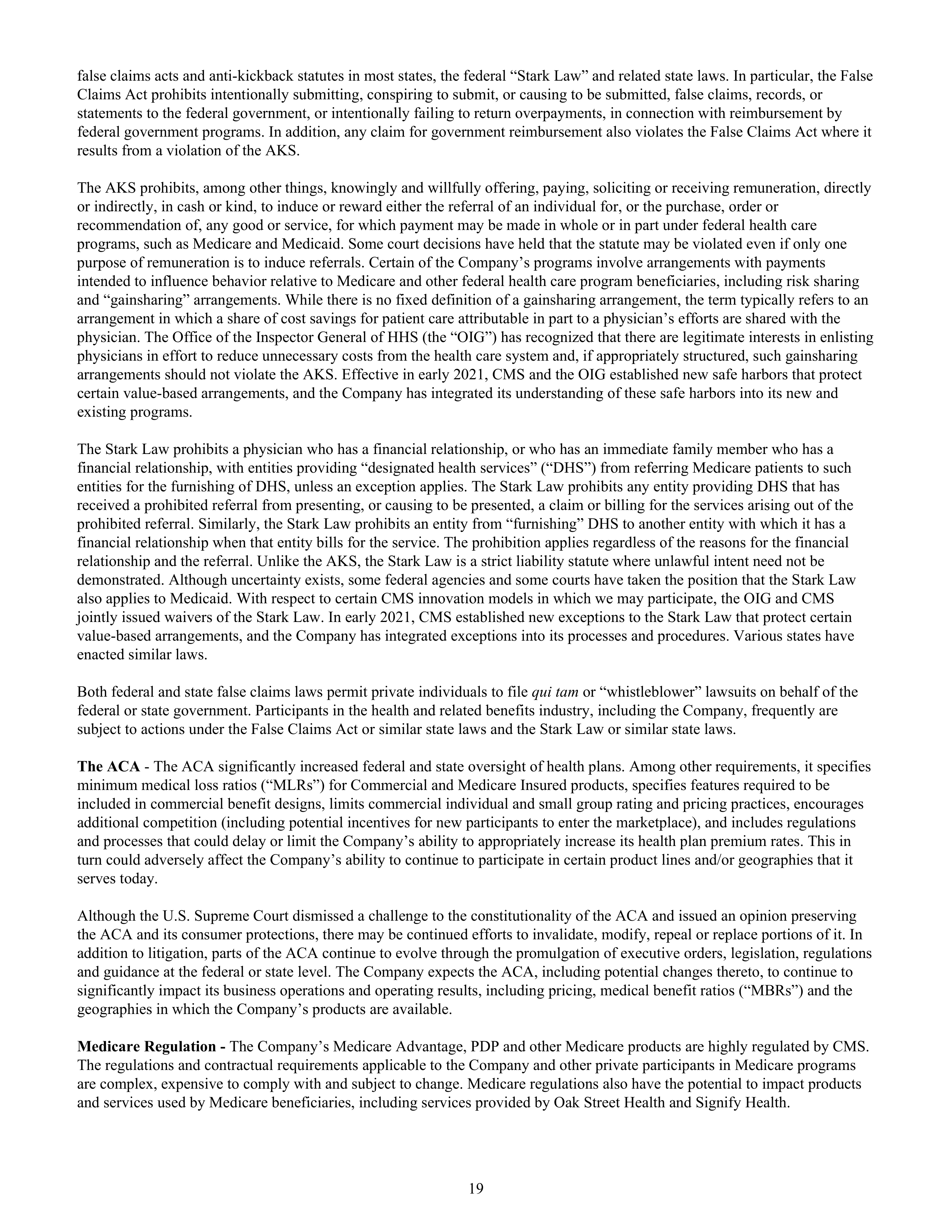 CVS Health Annual Report — page 27
