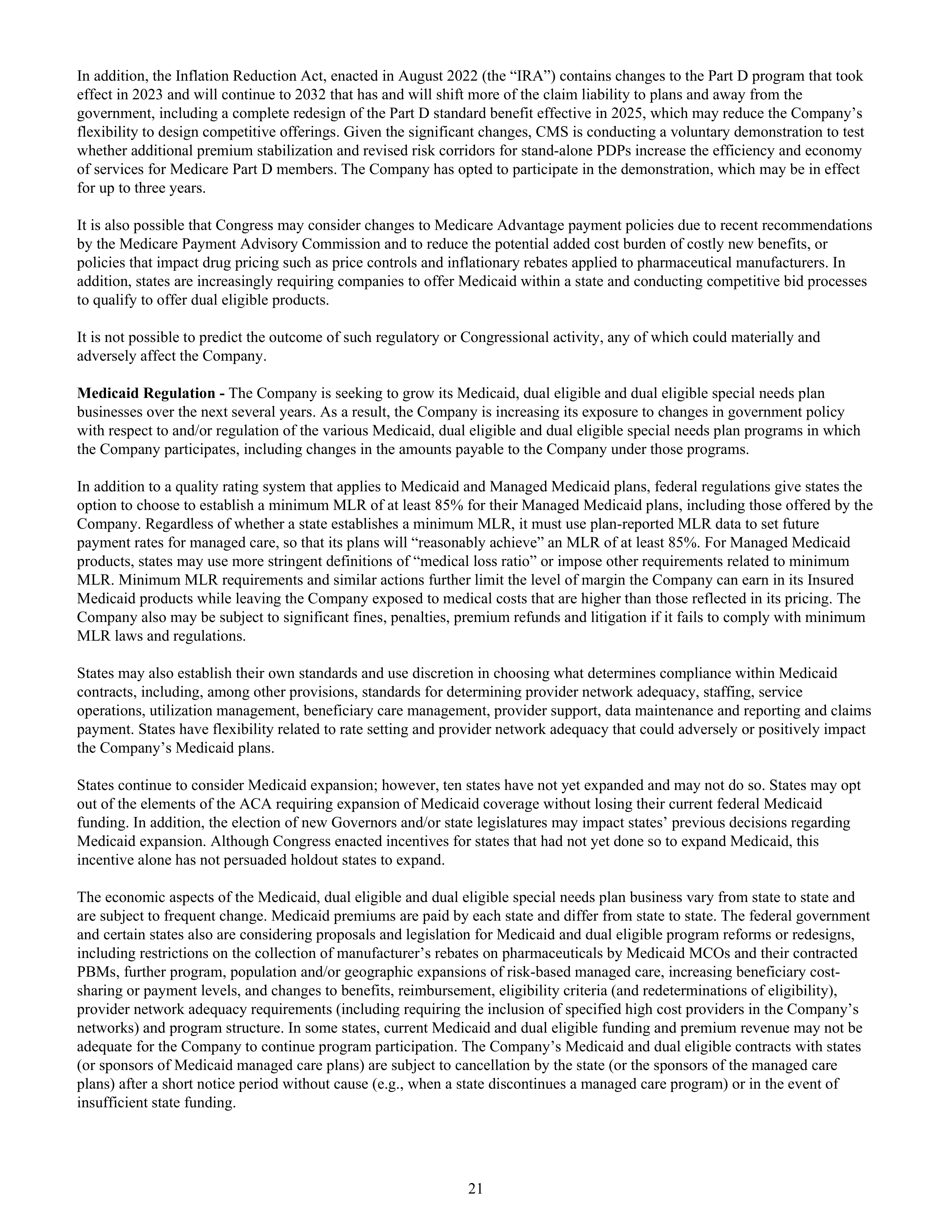 CVS Health Annual Report — page 29
