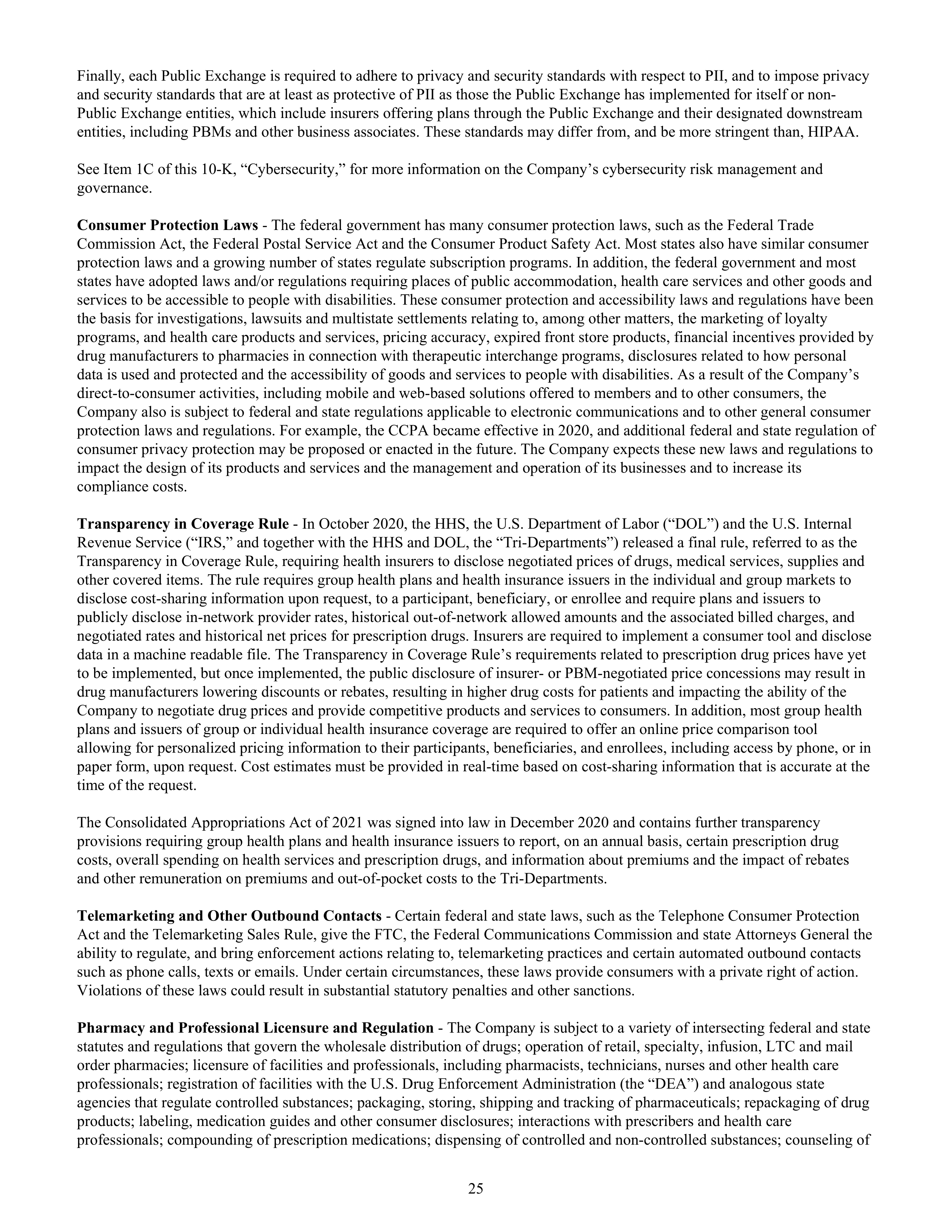 CVS Health Annual Report — page 33