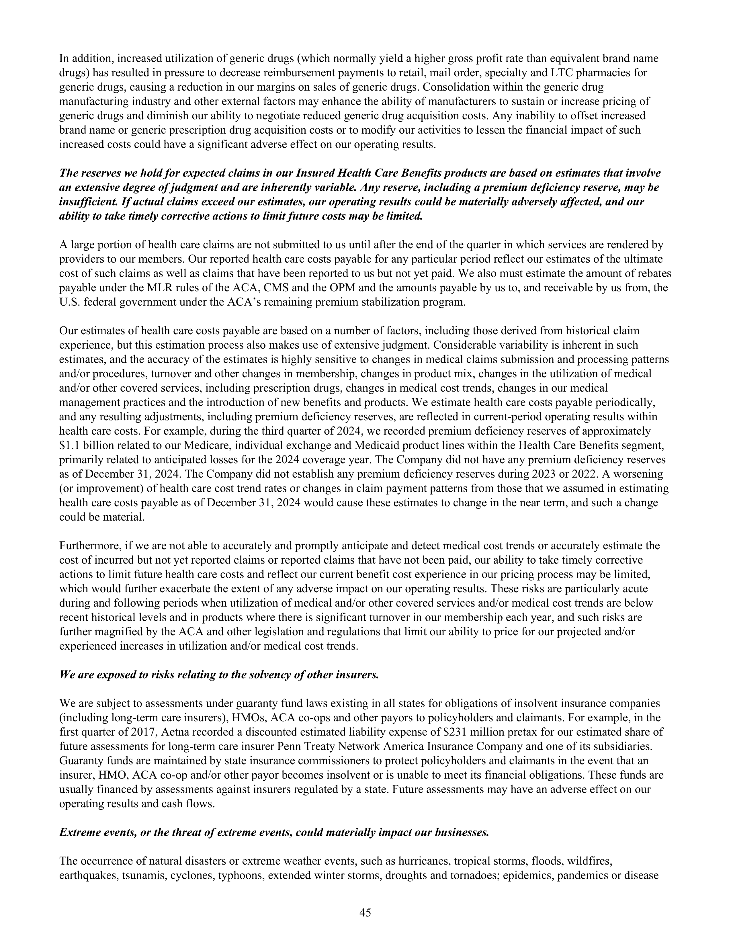 CVS Health Annual Report — page 53