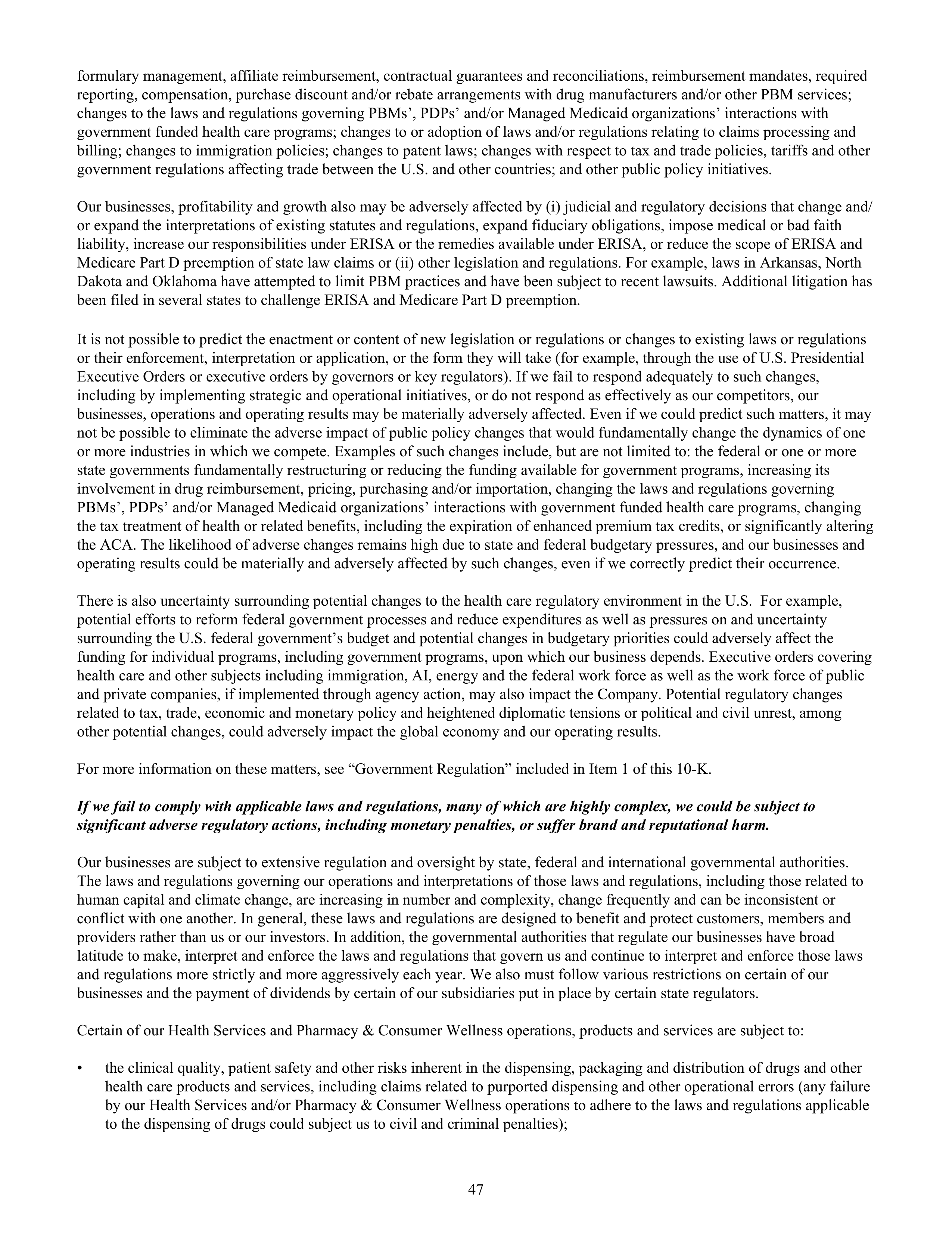 CVS Health Annual Report — page 55