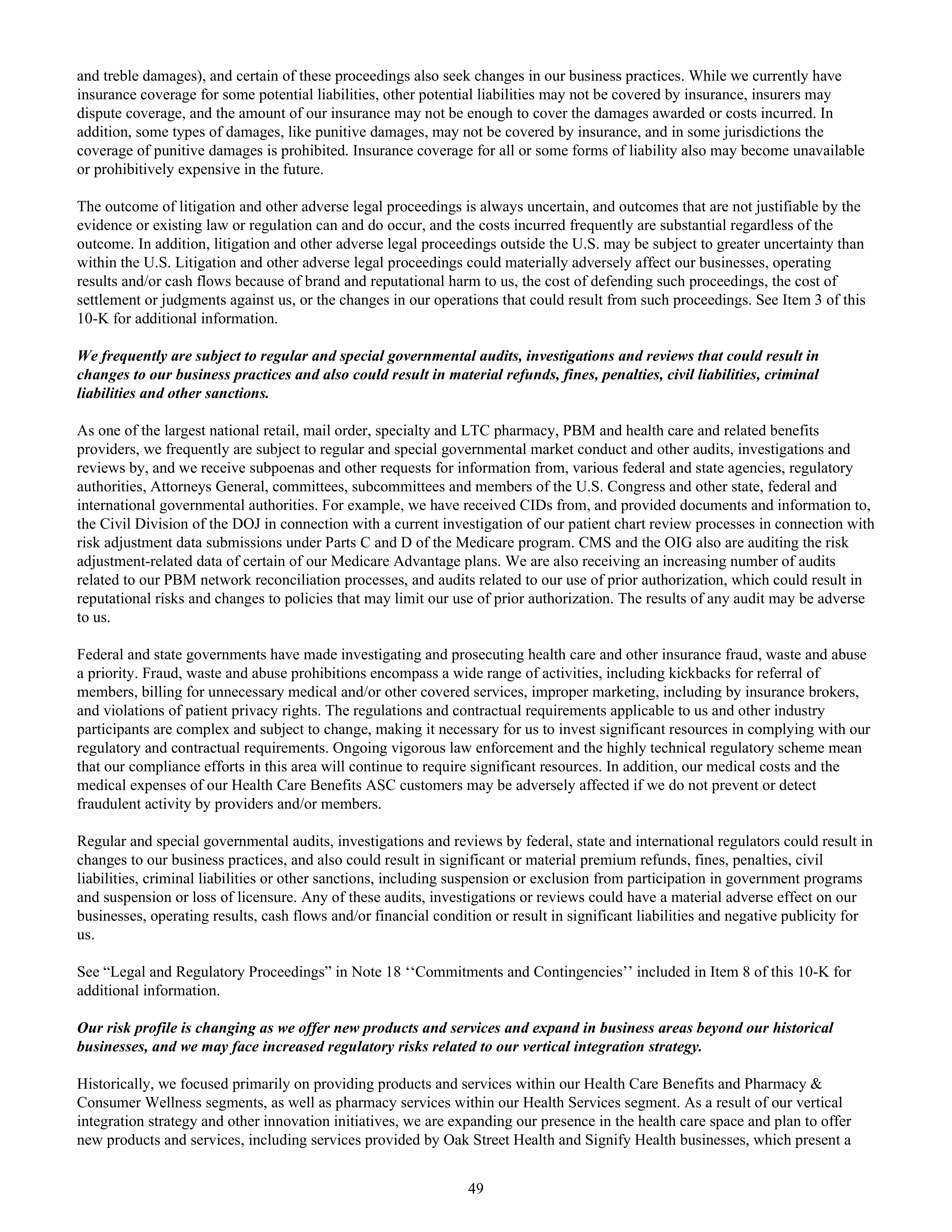 CVS Health Annual Report — page 57