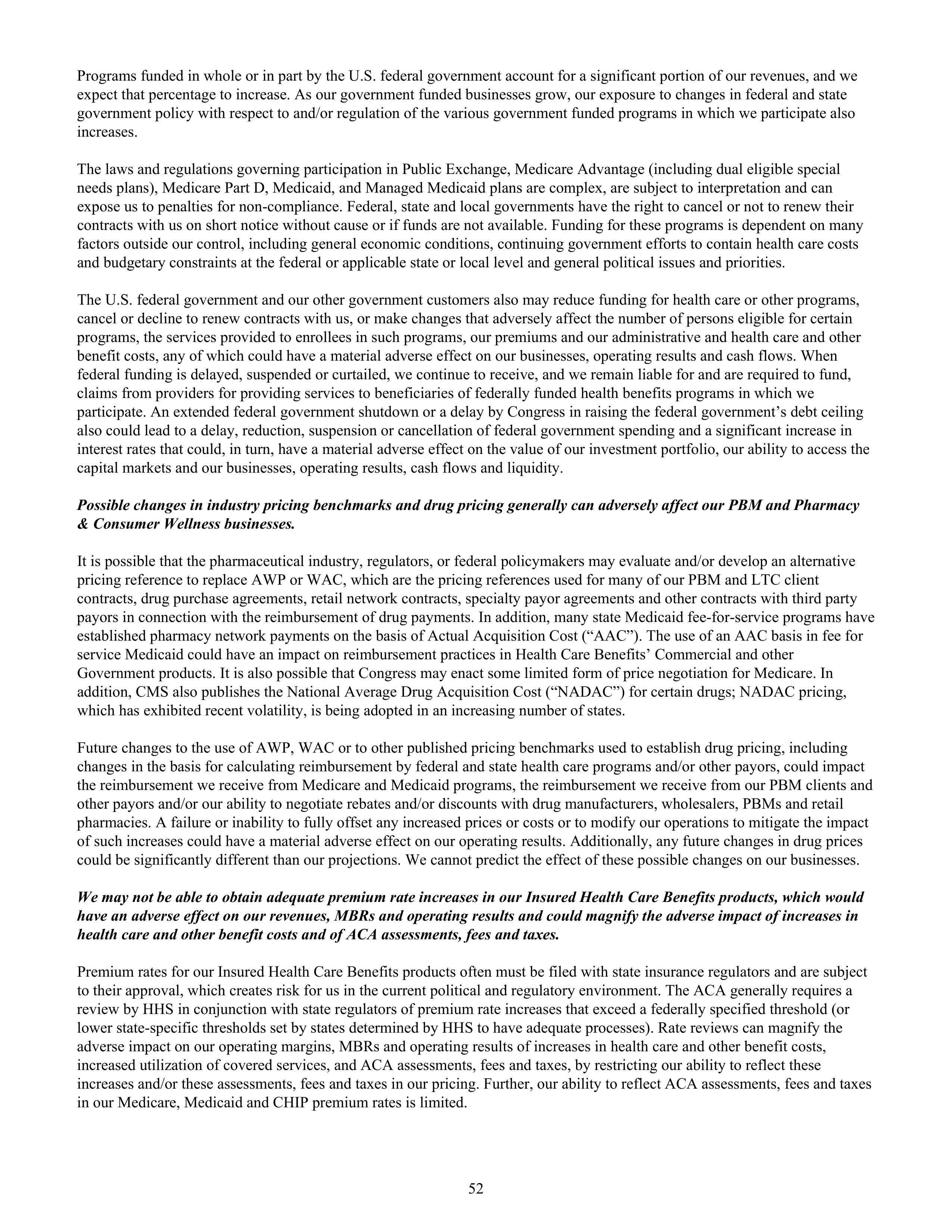 CVS Health Annual Report — page 60