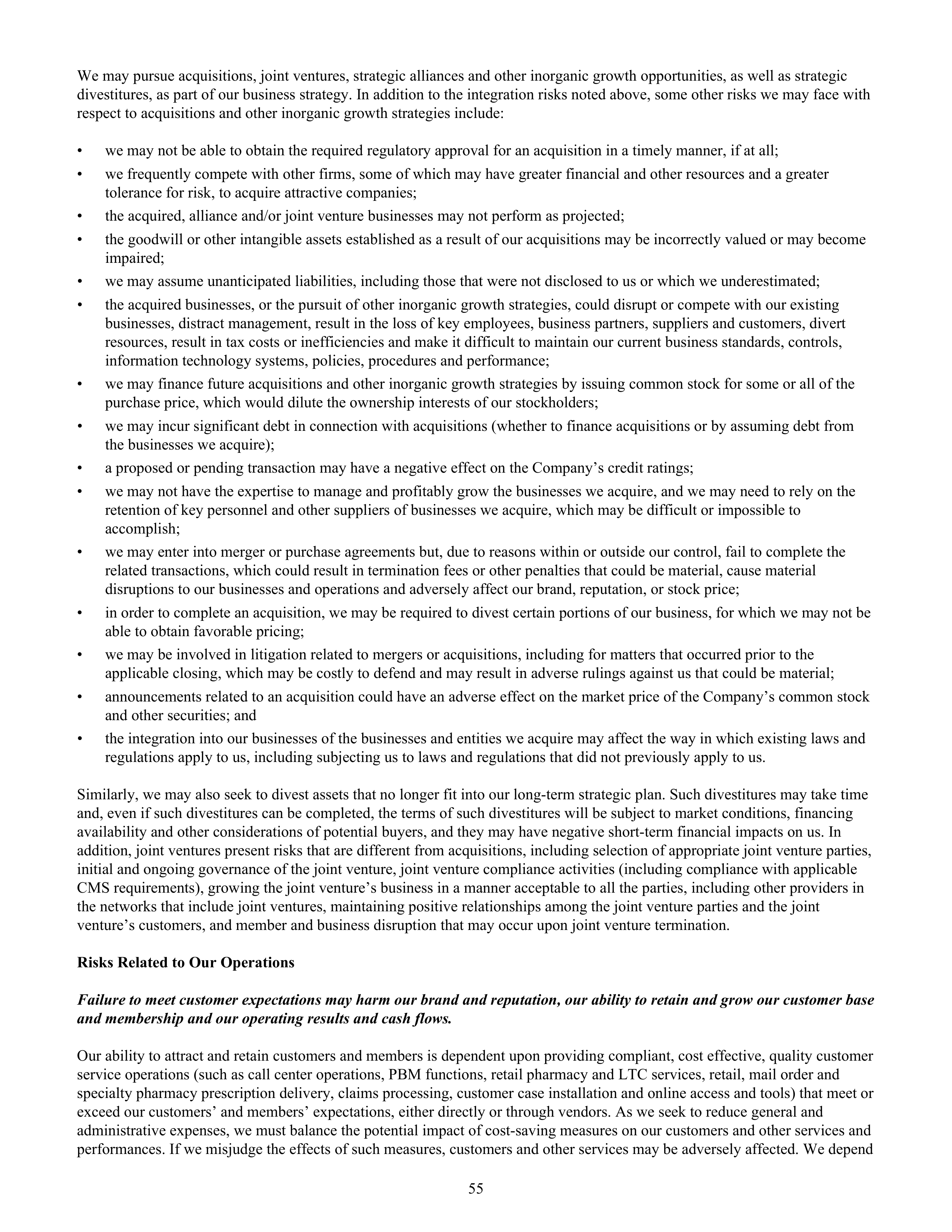 CVS Health Annual Report — page 63
