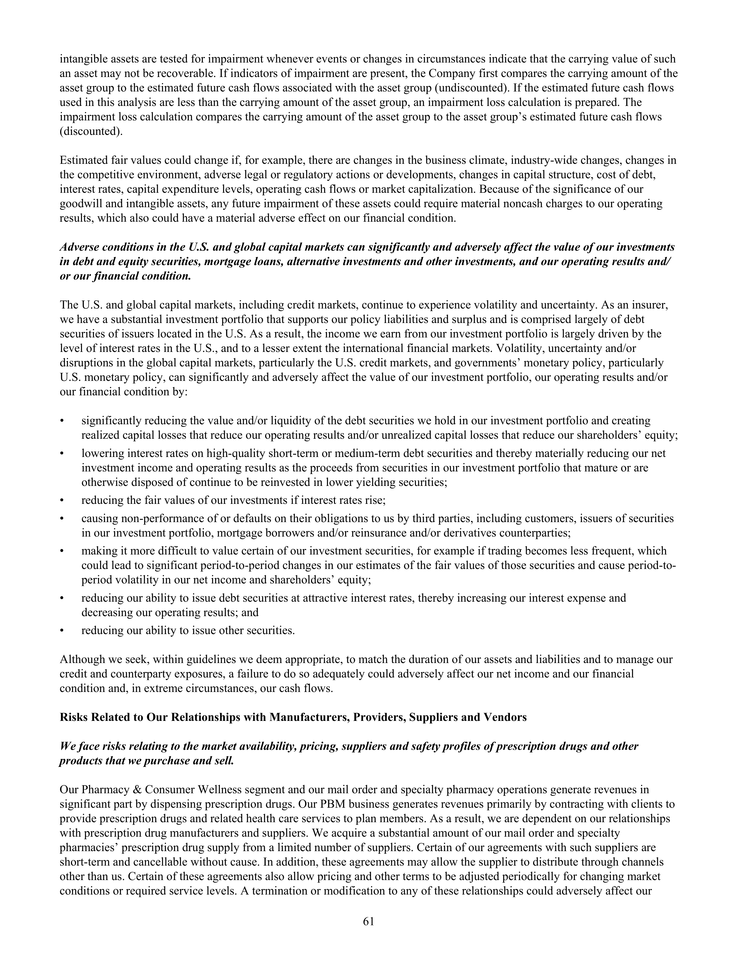 CVS Health Annual Report — page 69