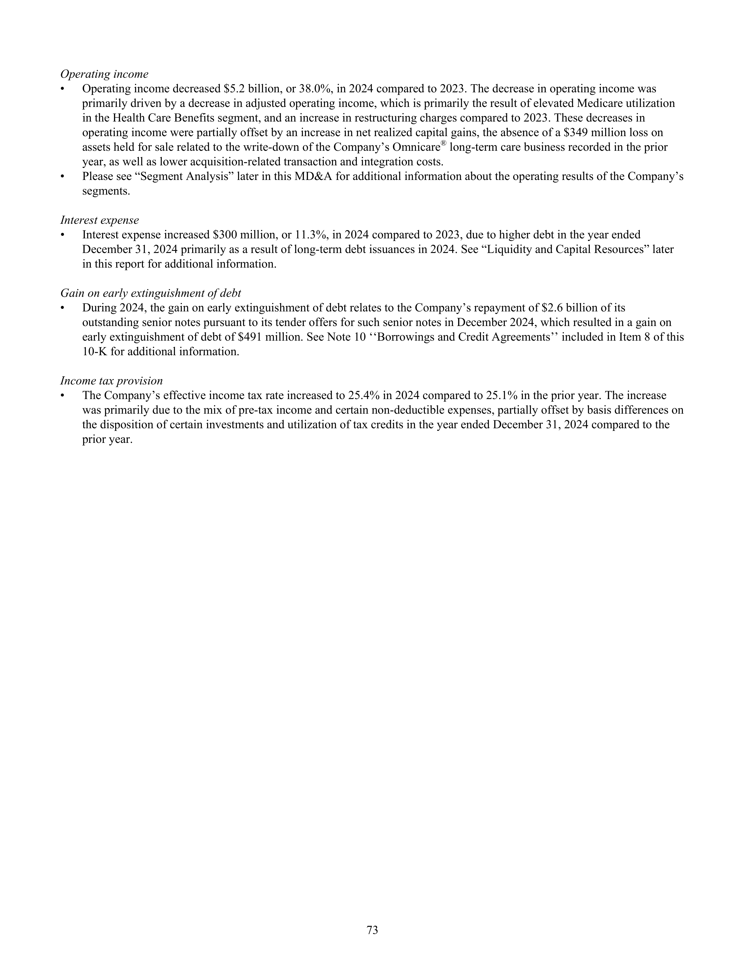 CVS Health Annual Report — page 81