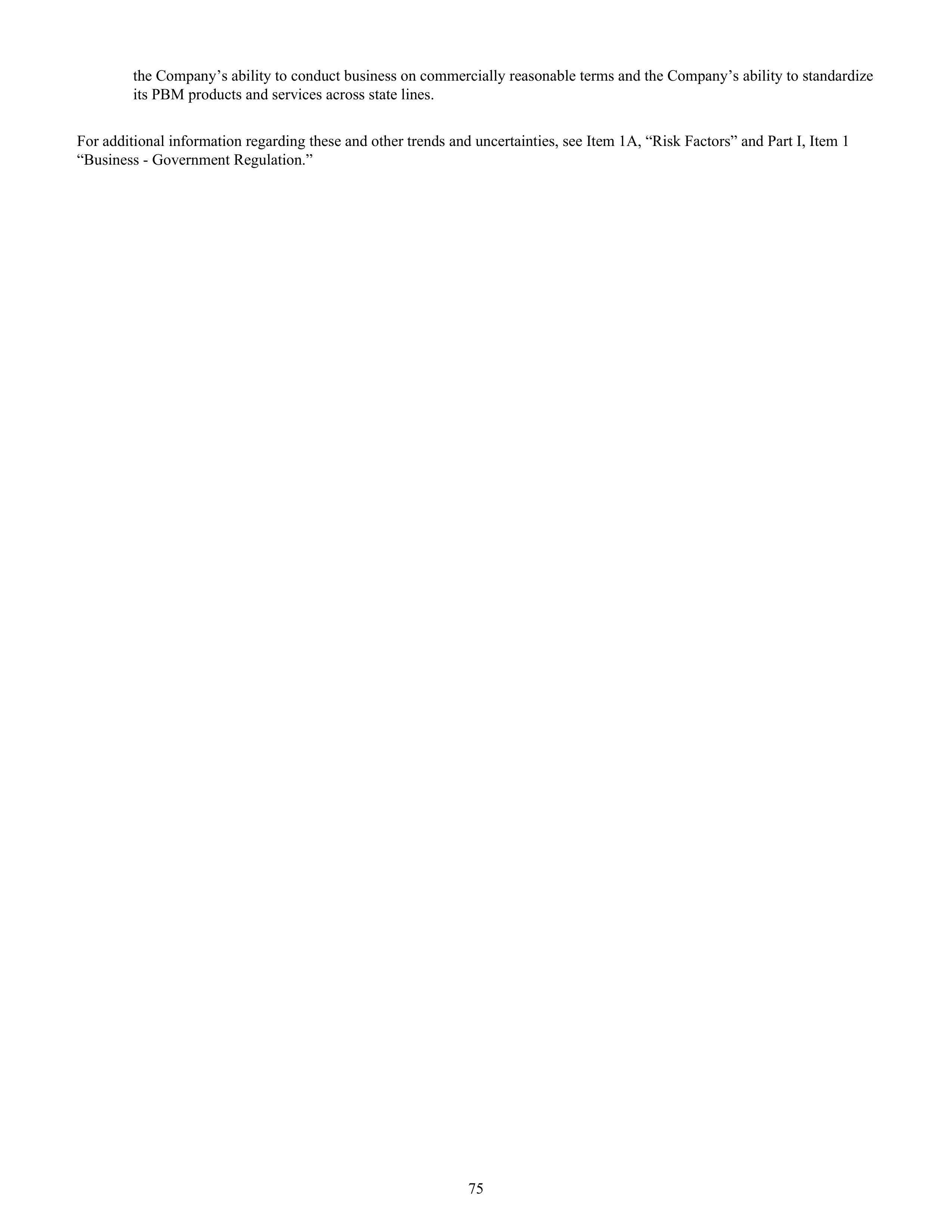 CVS Health Annual Report — page 83
