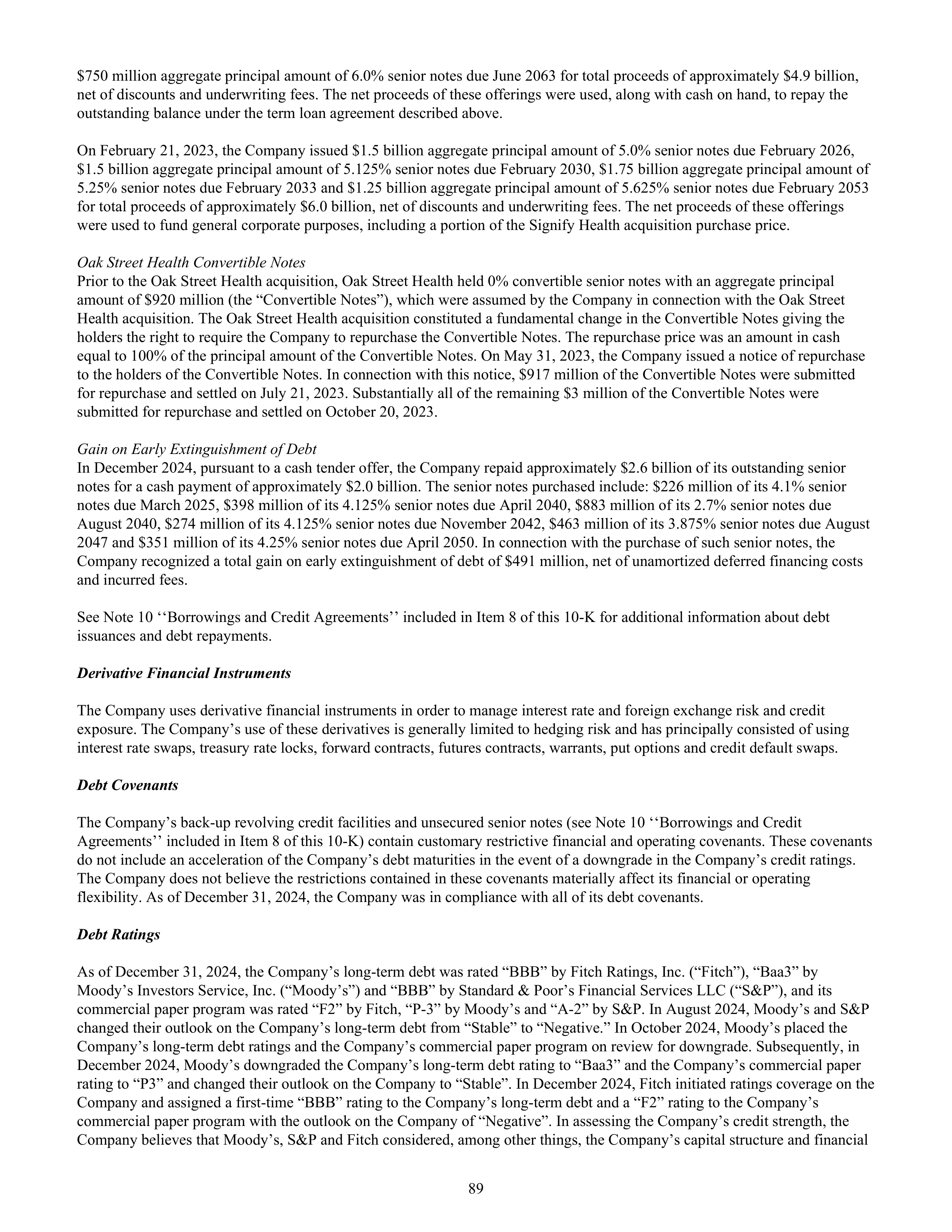 CVS Health Annual Report — page 97