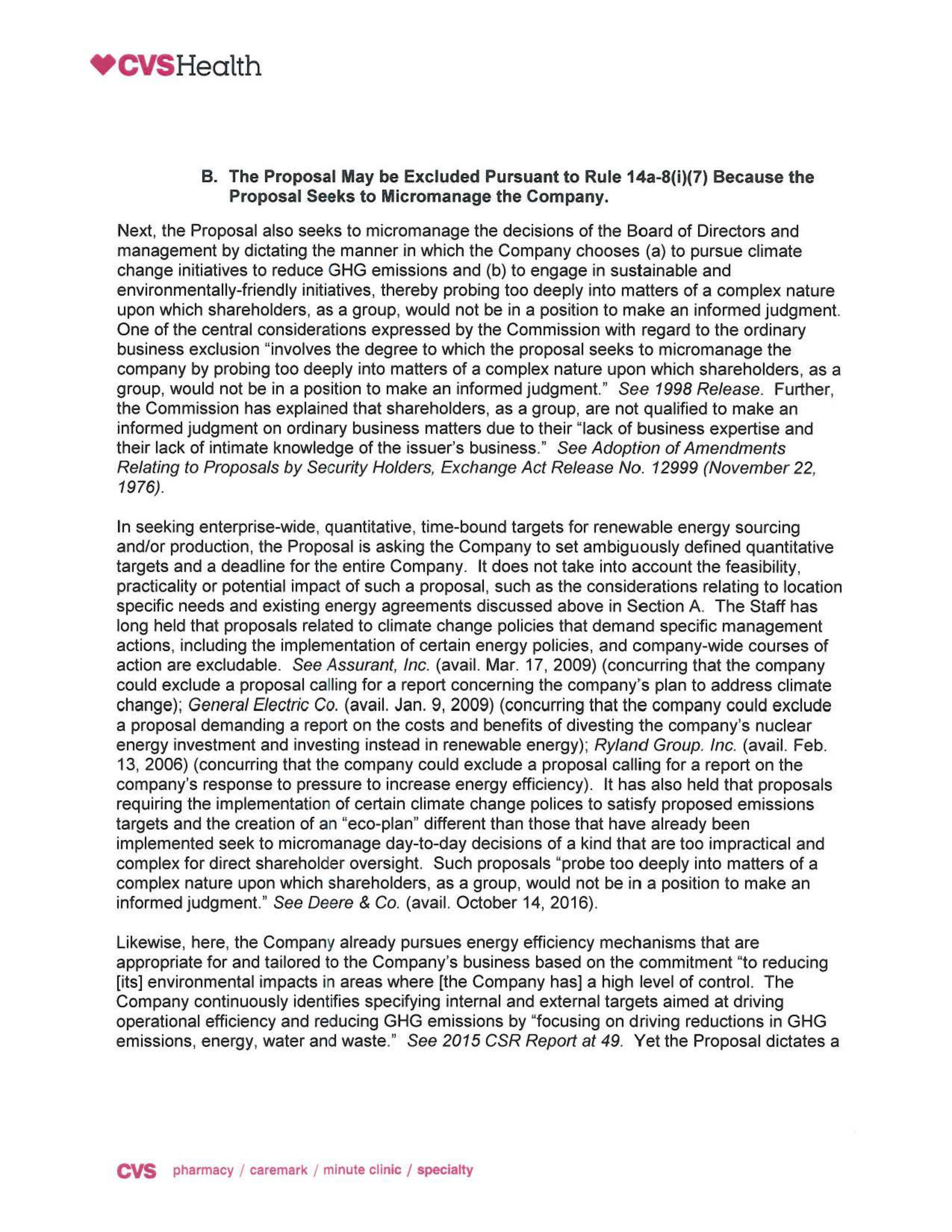 CVS Health Proposal  — page 12