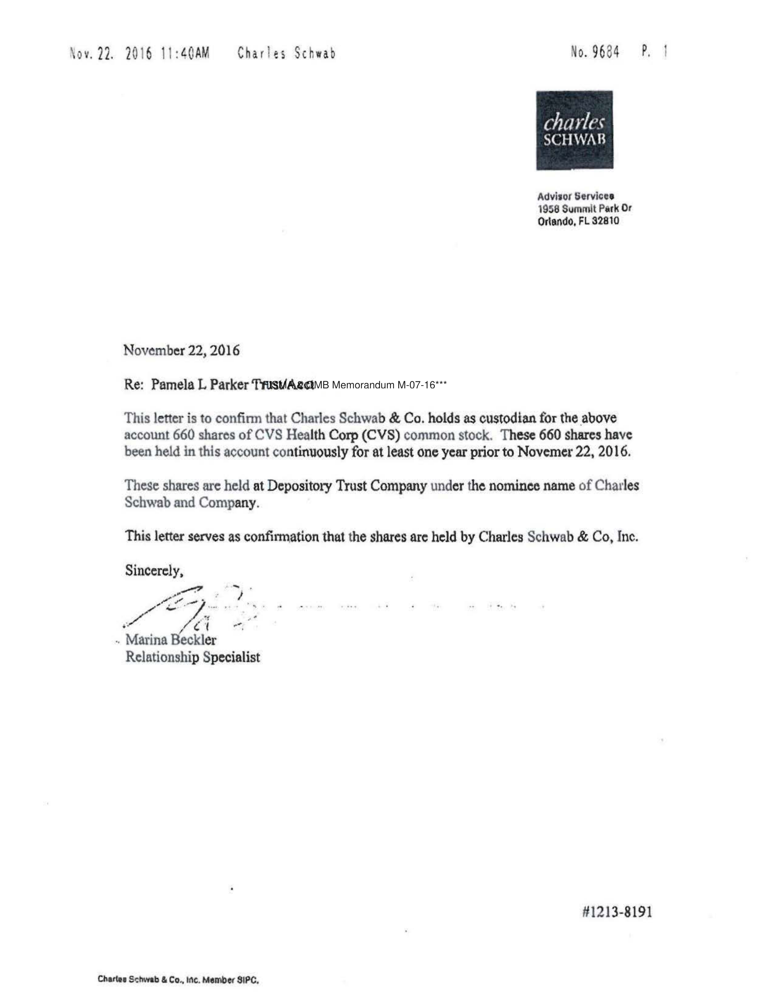 CVS Health Proposal  — page 20