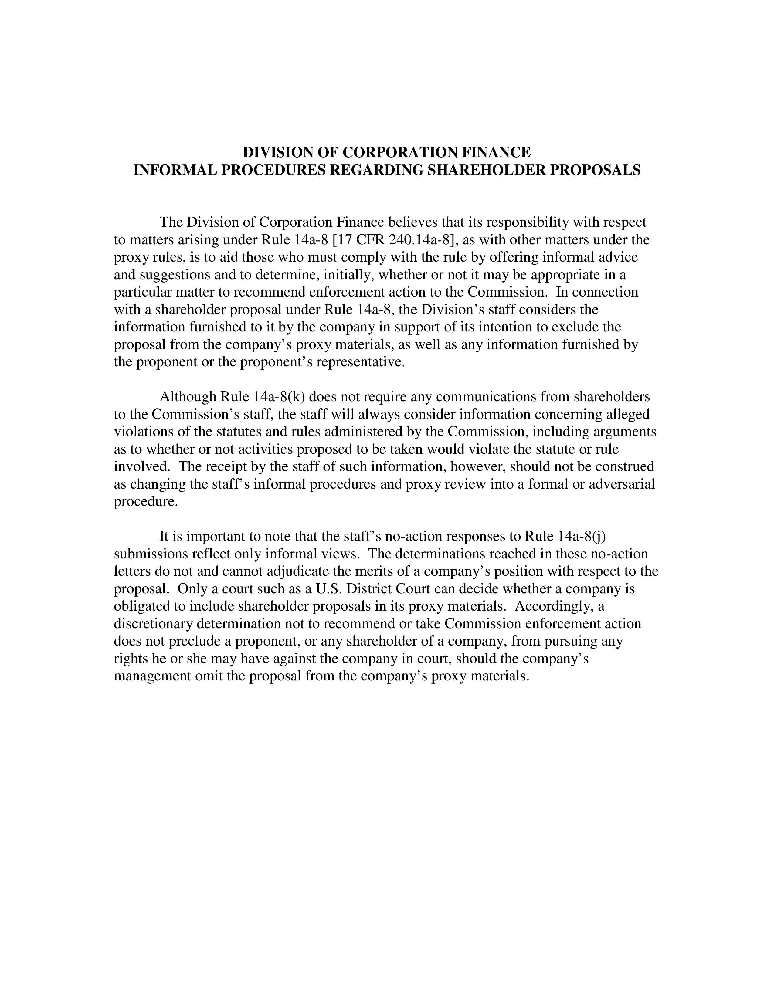 CVS Health Proposal  — page 3