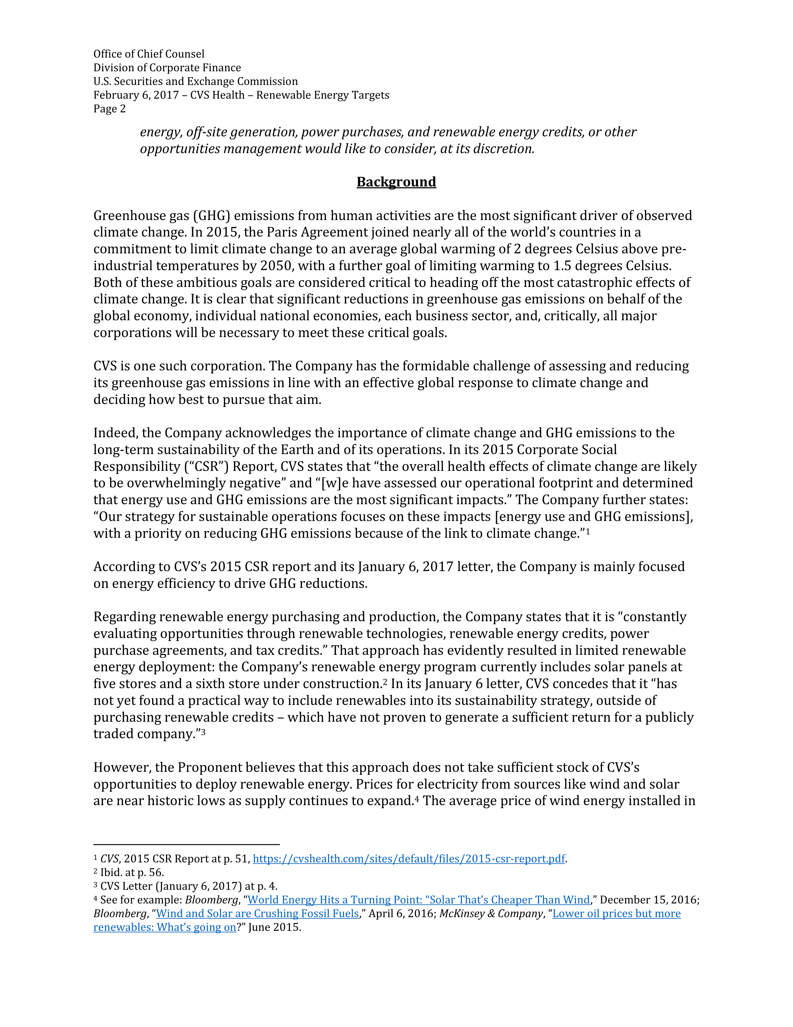 CVS Health Proposal  — page 5