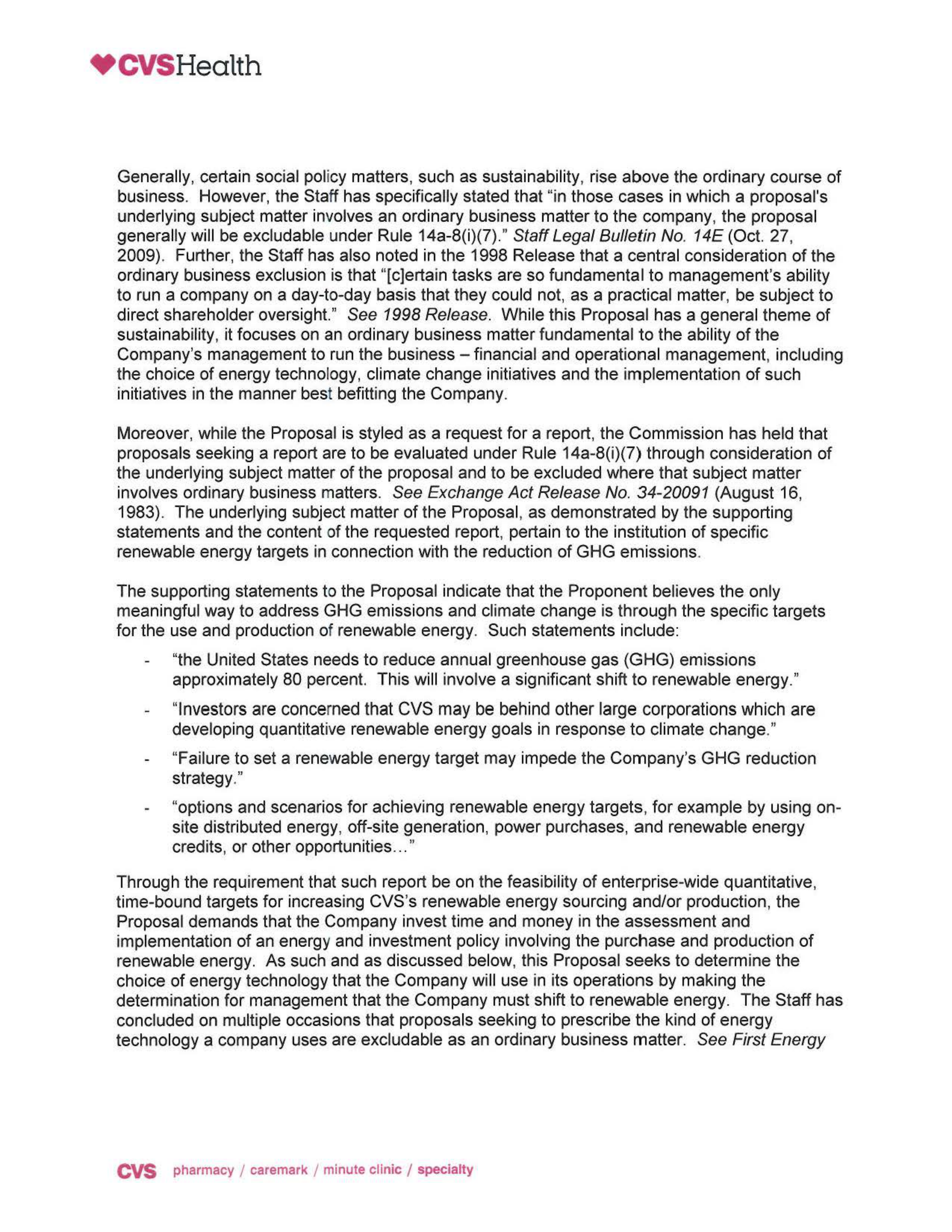CVS Health Proposal  — page 8