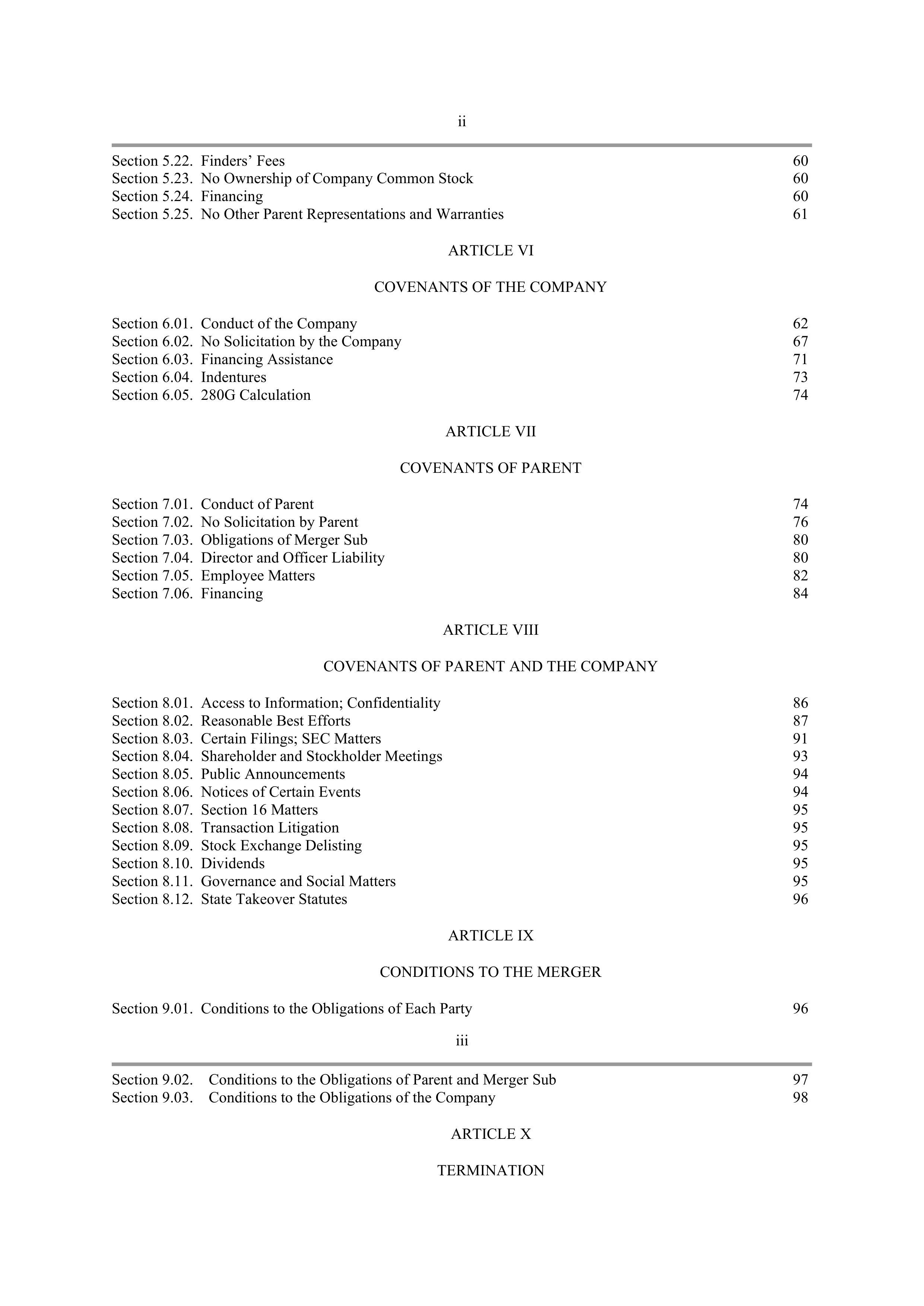 CVS Health Corporation PLAN OF MERGER — page 3