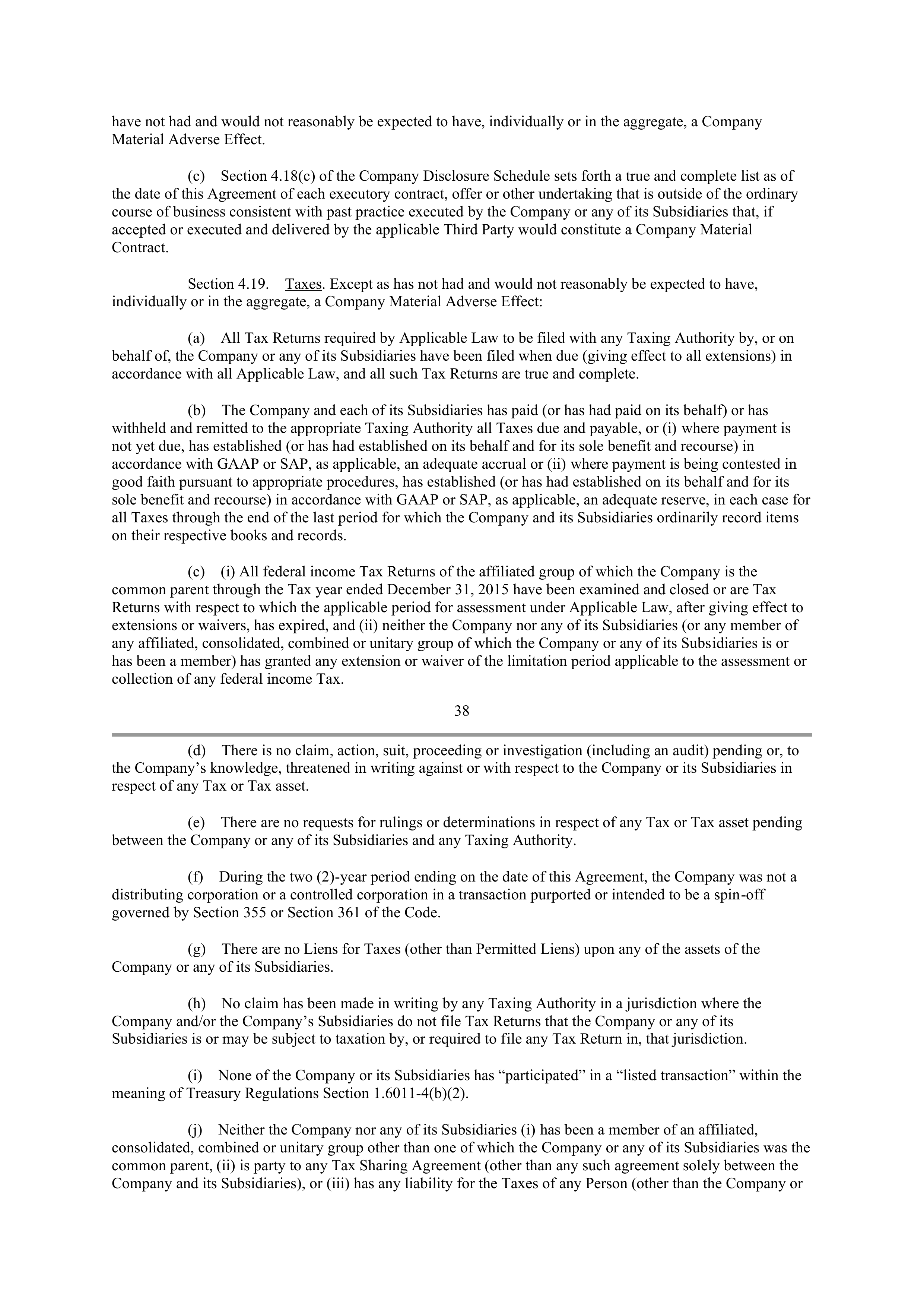 CVS Health Corporation PLAN OF MERGER — page 32