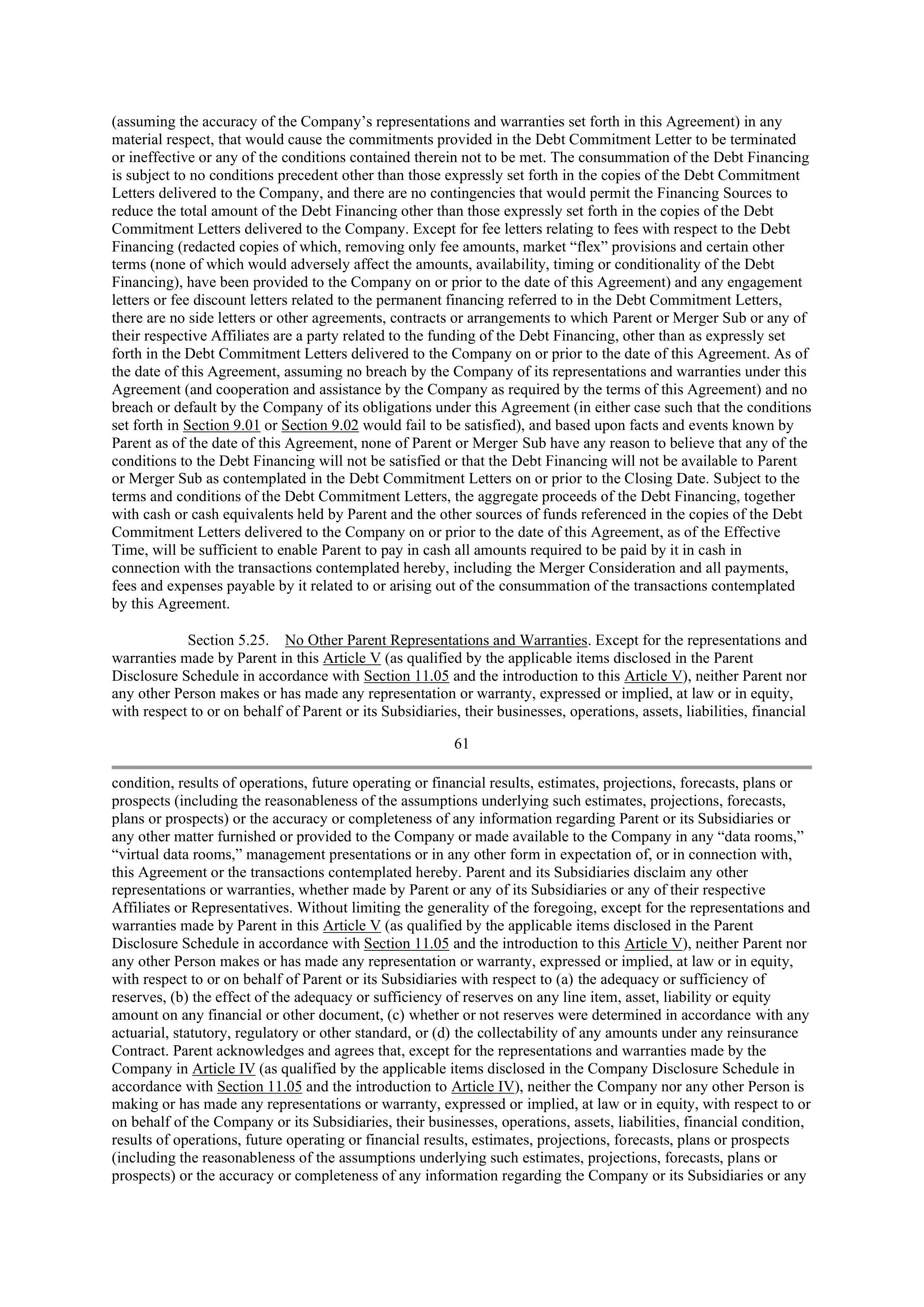 CVS Health Corporation PLAN OF MERGER — page 49