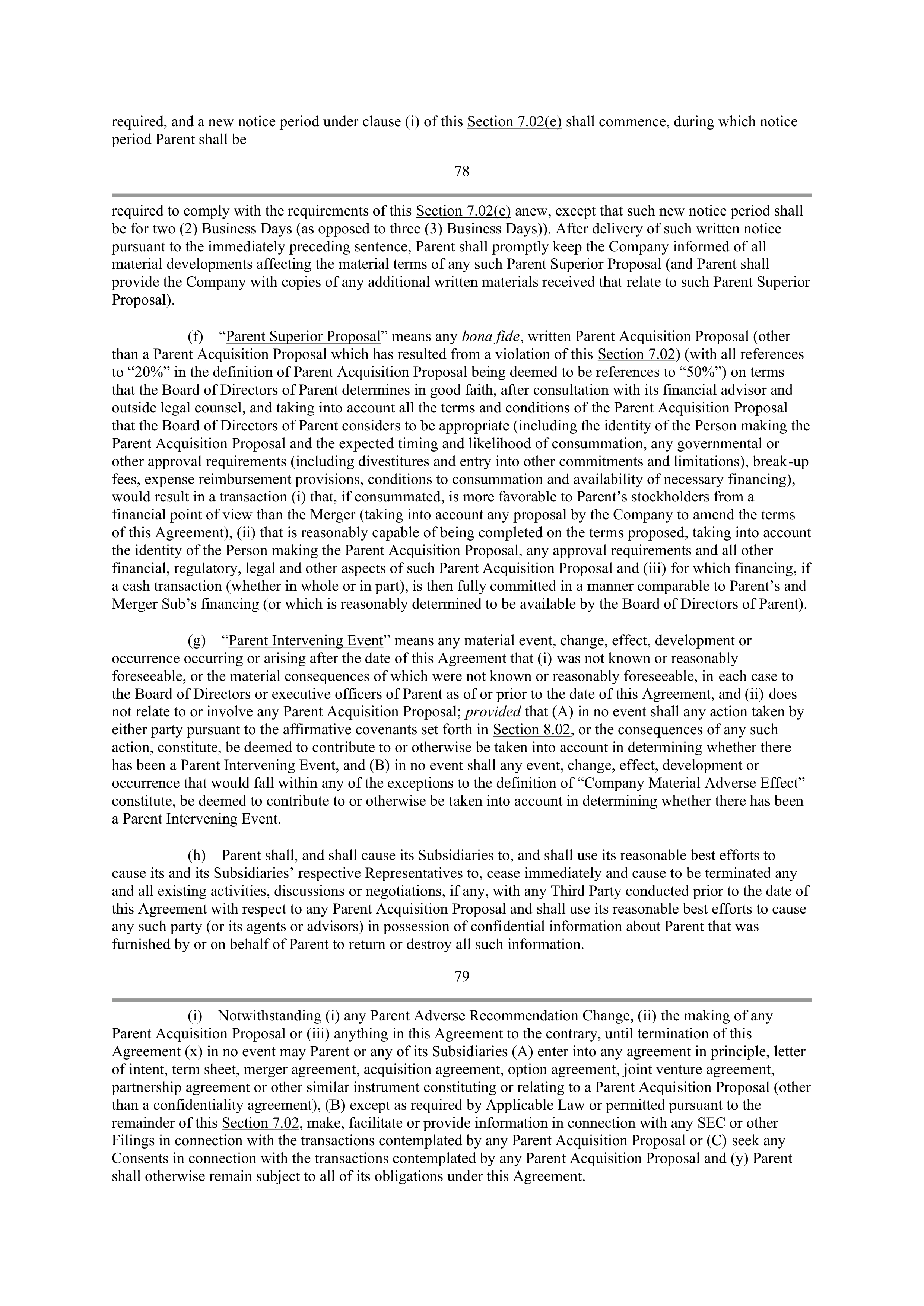 CVS Health Corporation PLAN OF MERGER — page 62