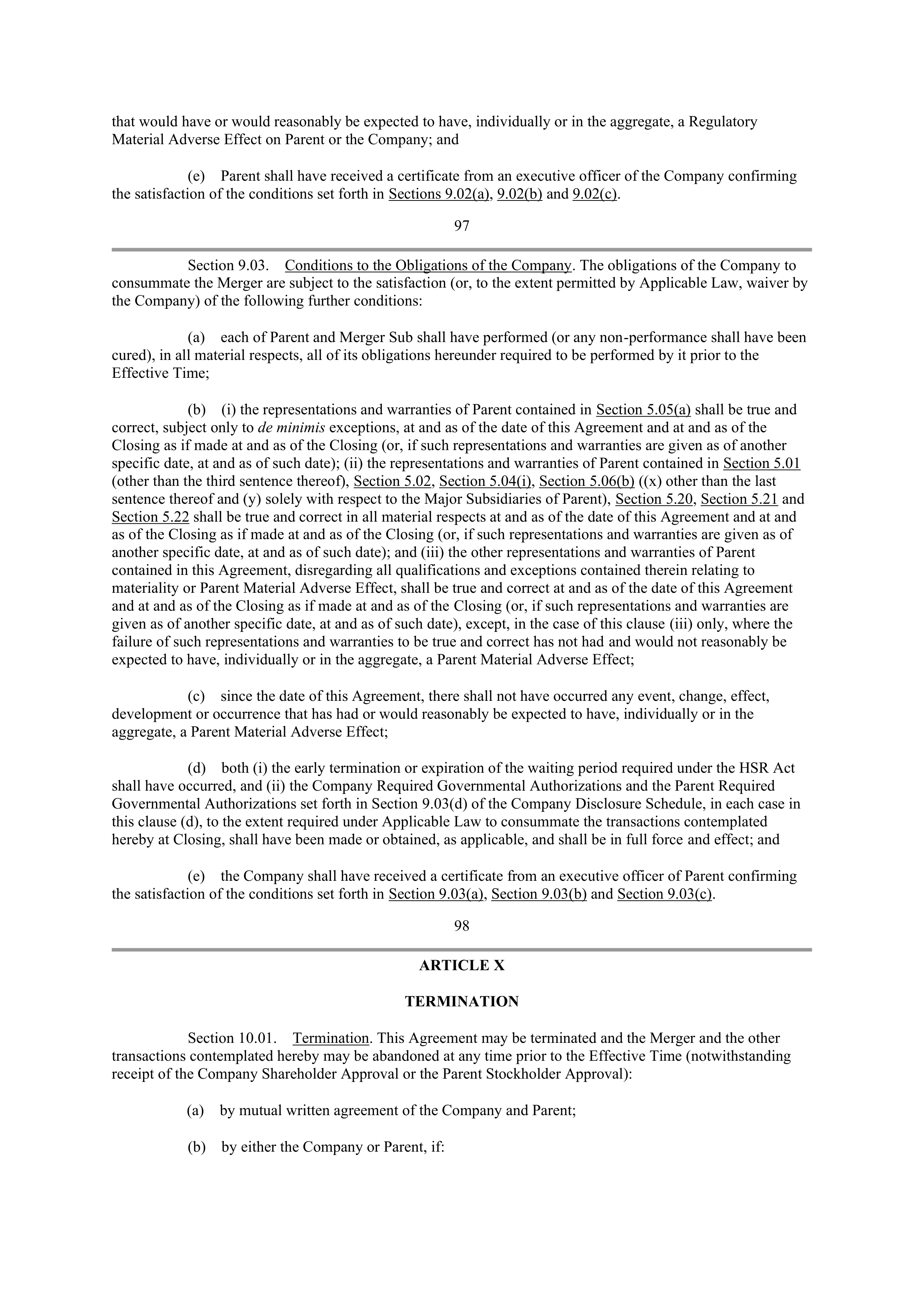 CVS Health Corporation PLAN OF MERGER — page 76