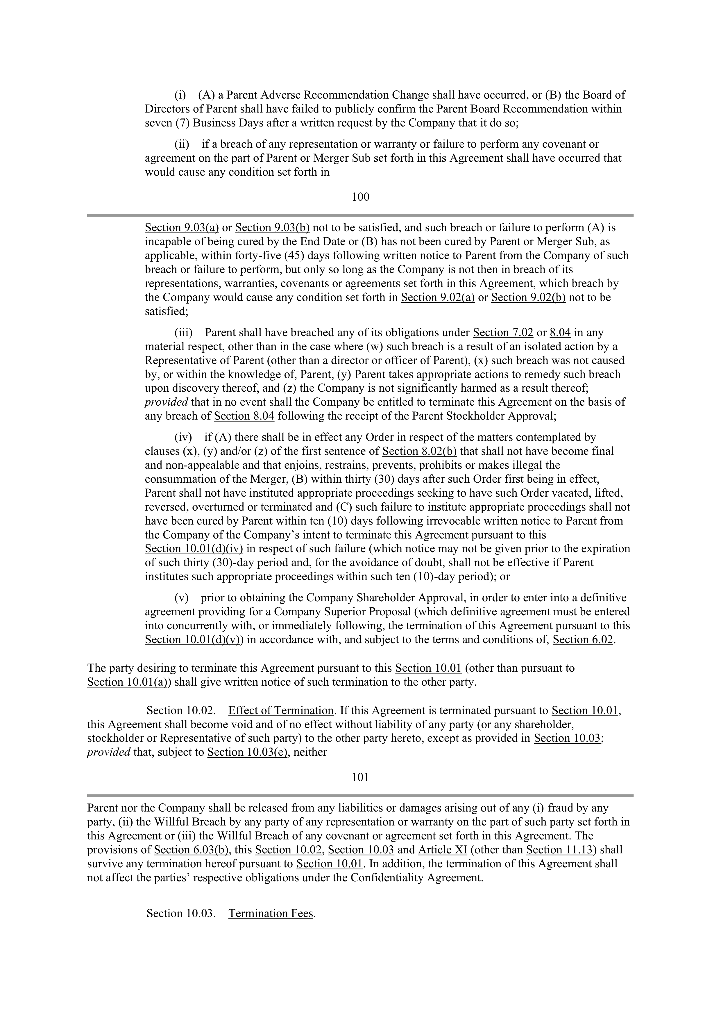 CVS Health Corporation PLAN OF MERGER — page 78