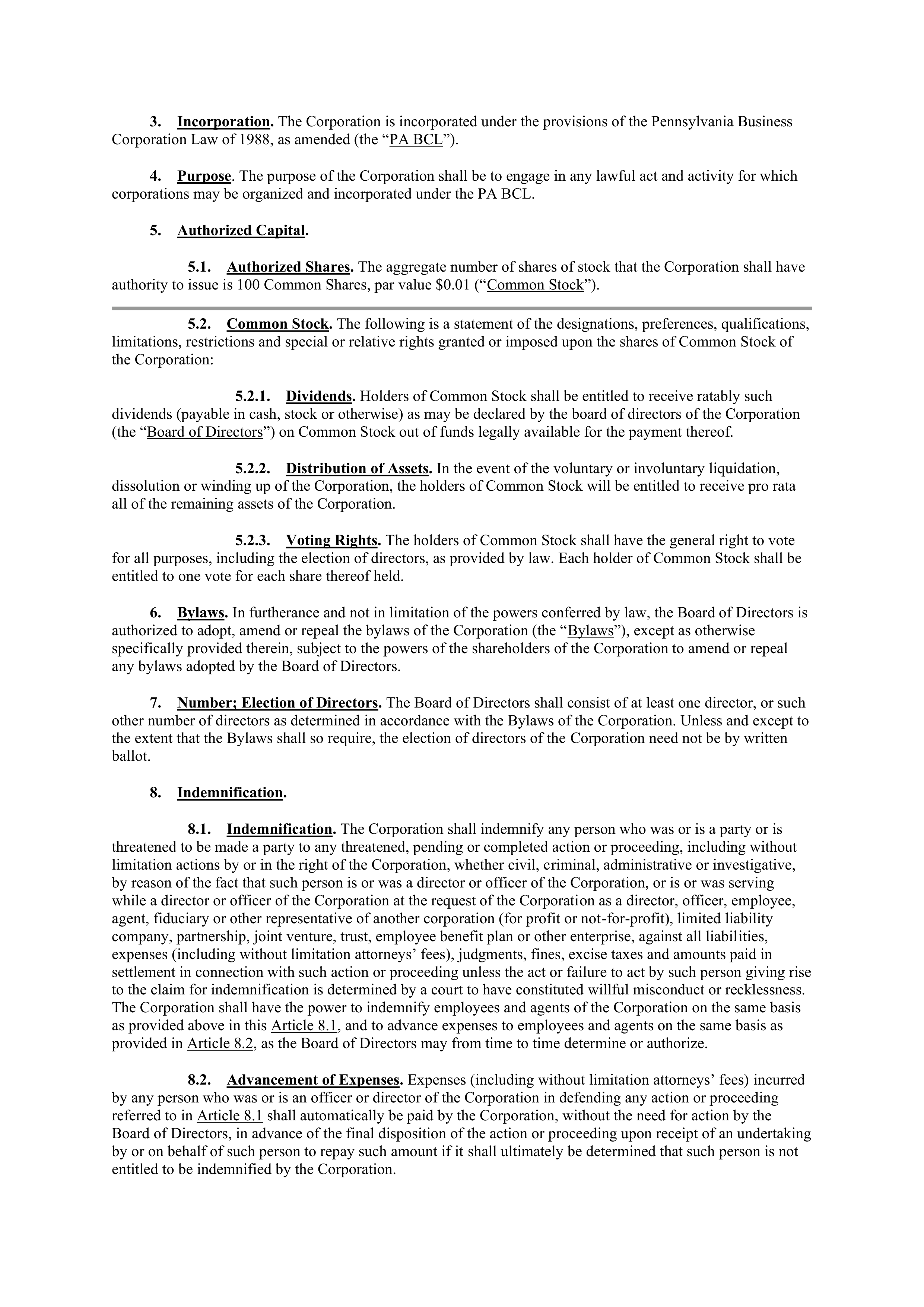 CVS Health Corporation PLAN OF MERGER — page 86