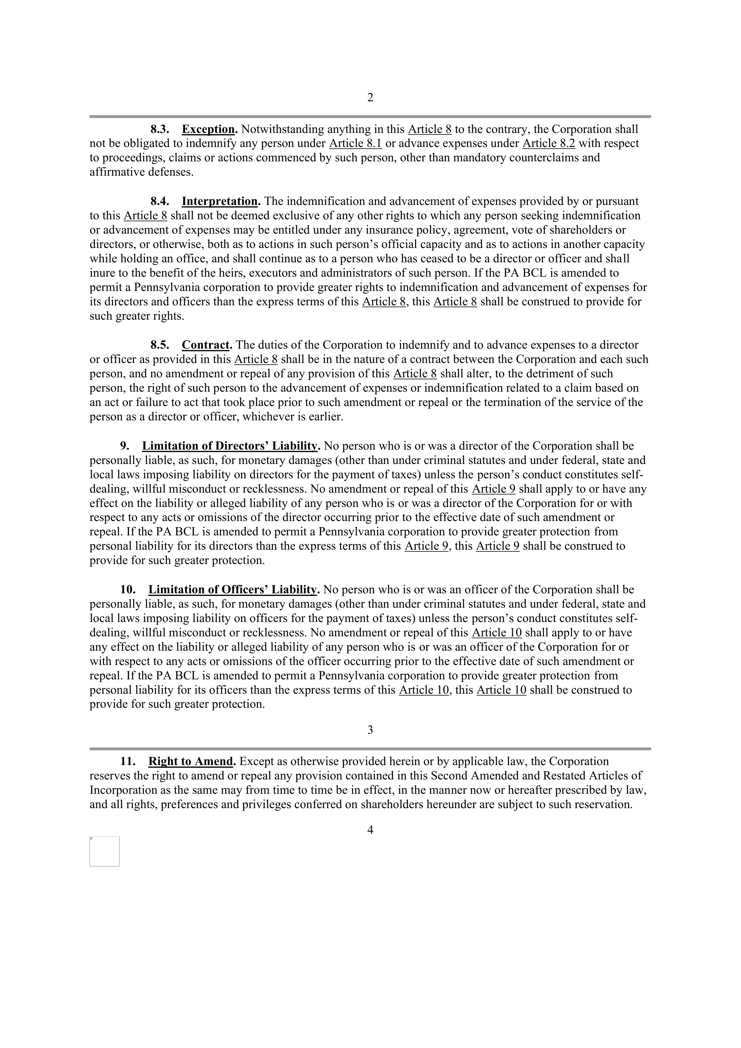 CVS Health Corporation PLAN OF MERGER — page 87