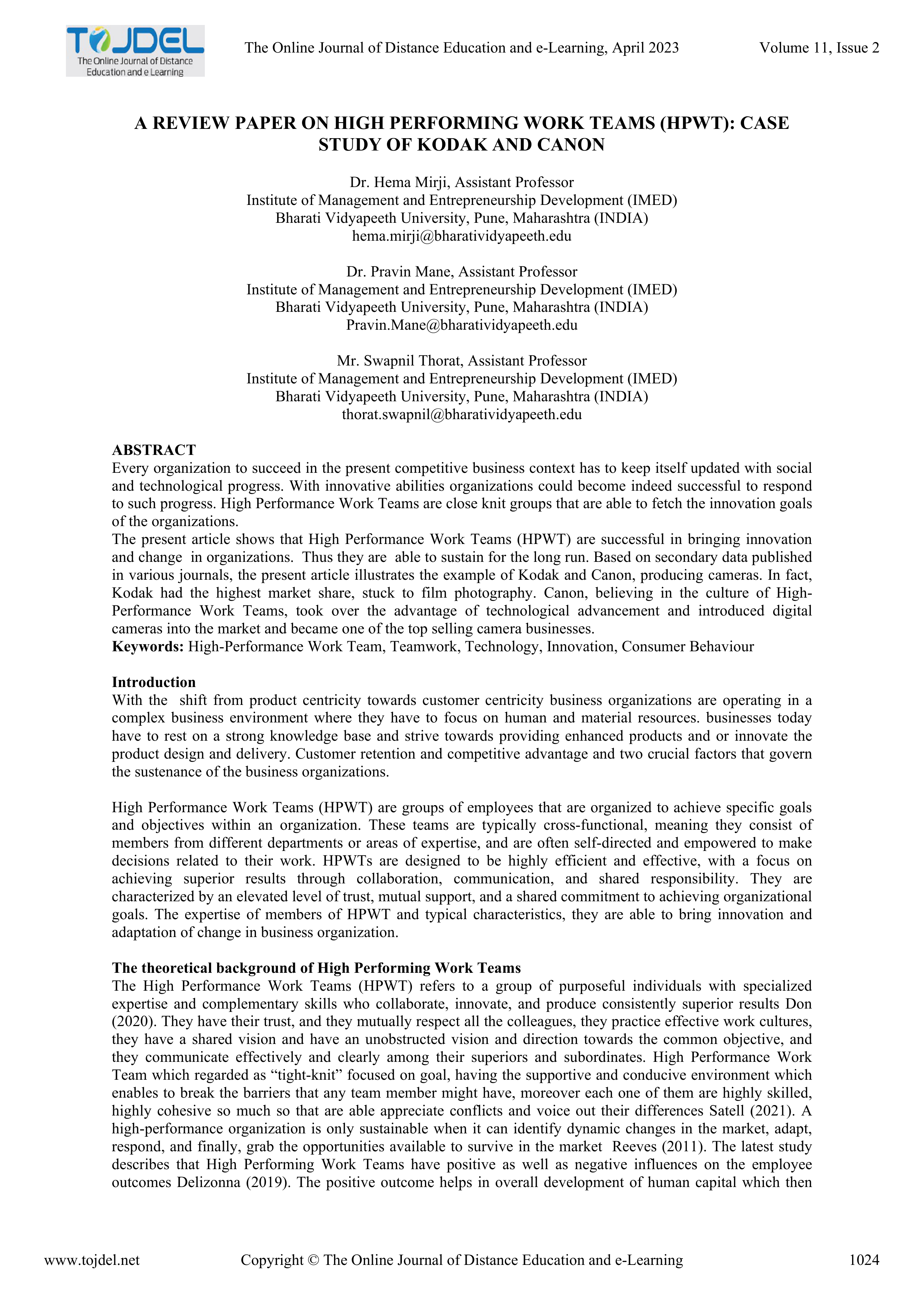 Canon Case Study — page 1