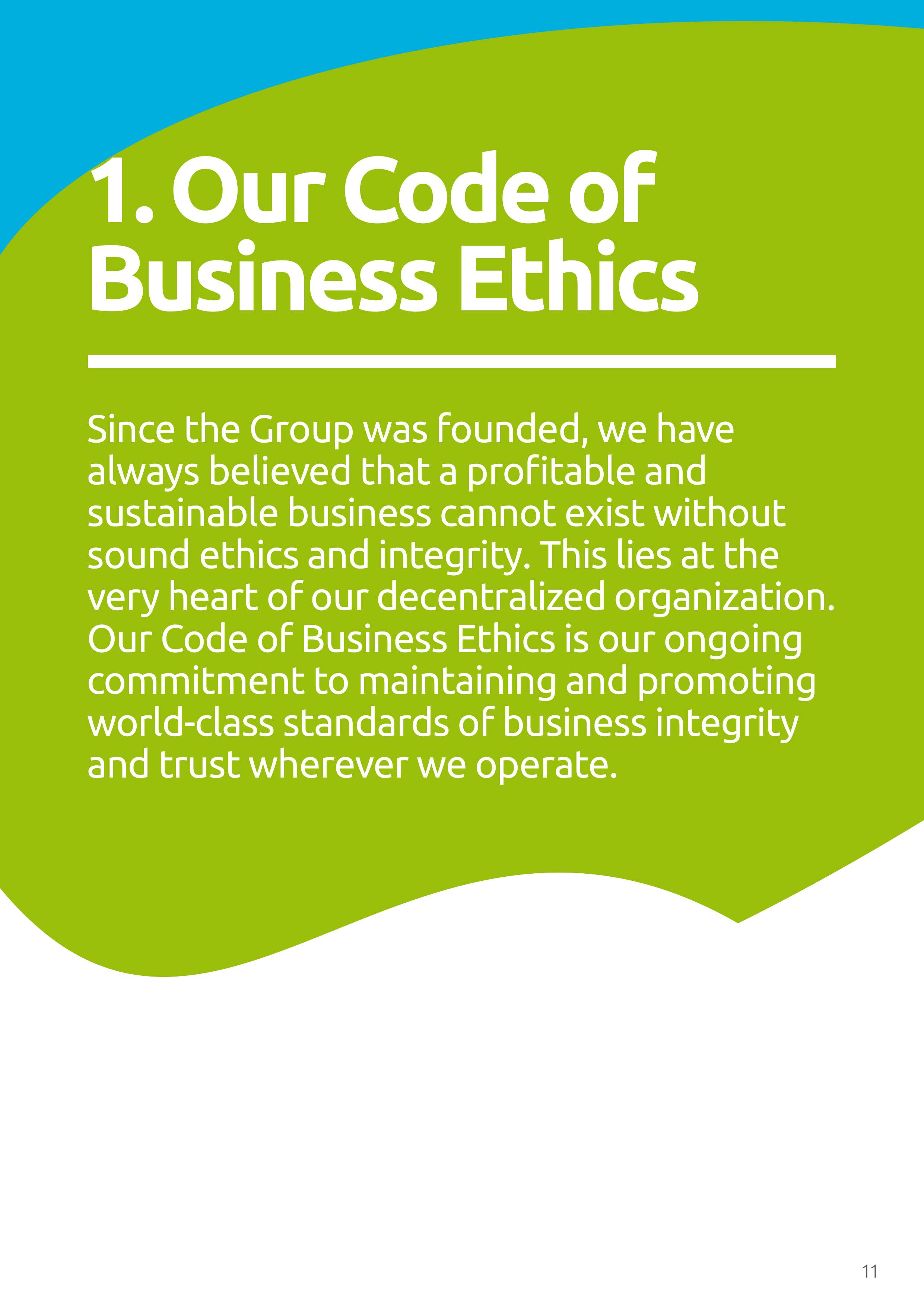 Capgemini Our Code of Business Ethics Handbook — page 11