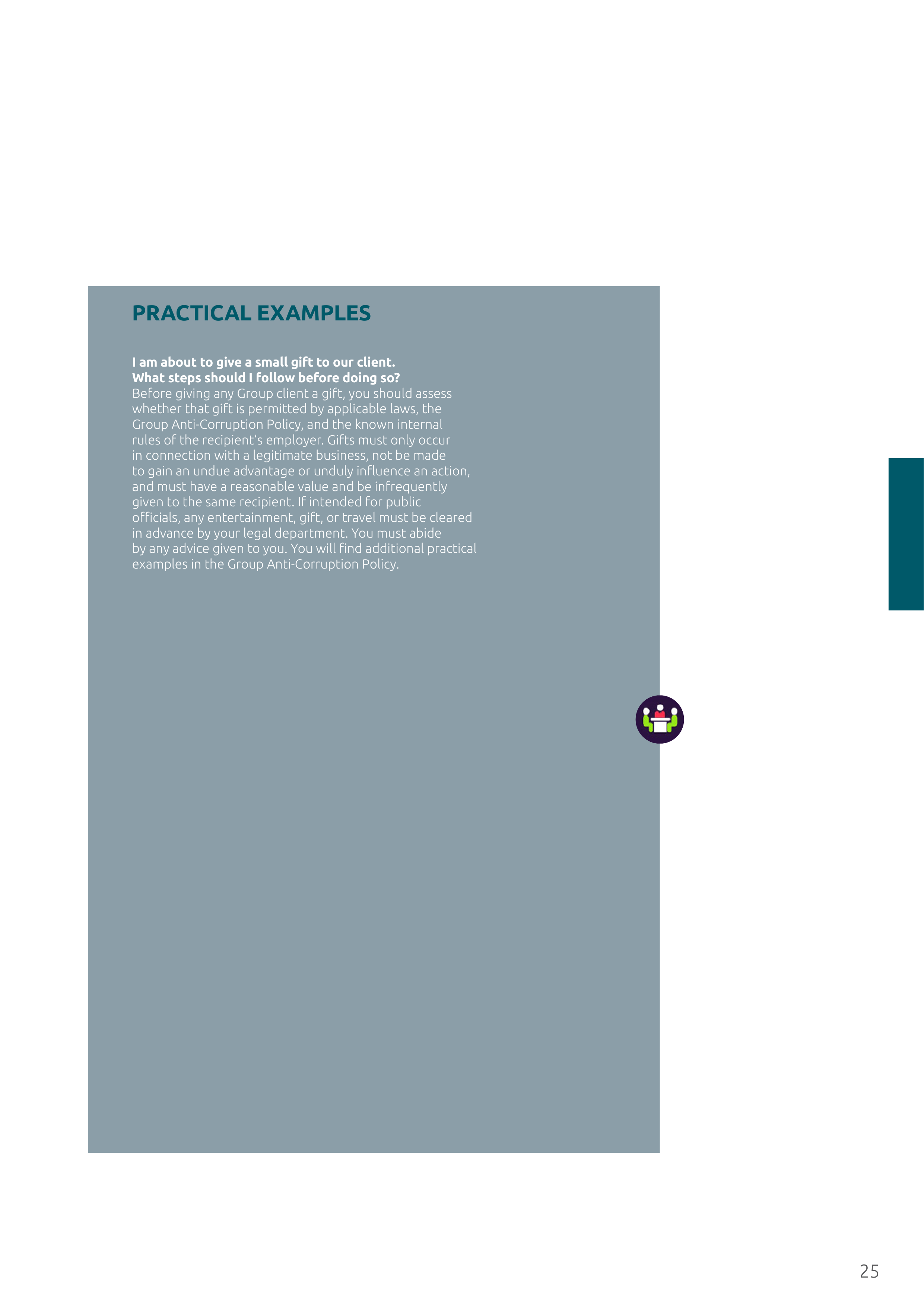 Capgemini Our Code of Business Ethics Handbook — page 25
