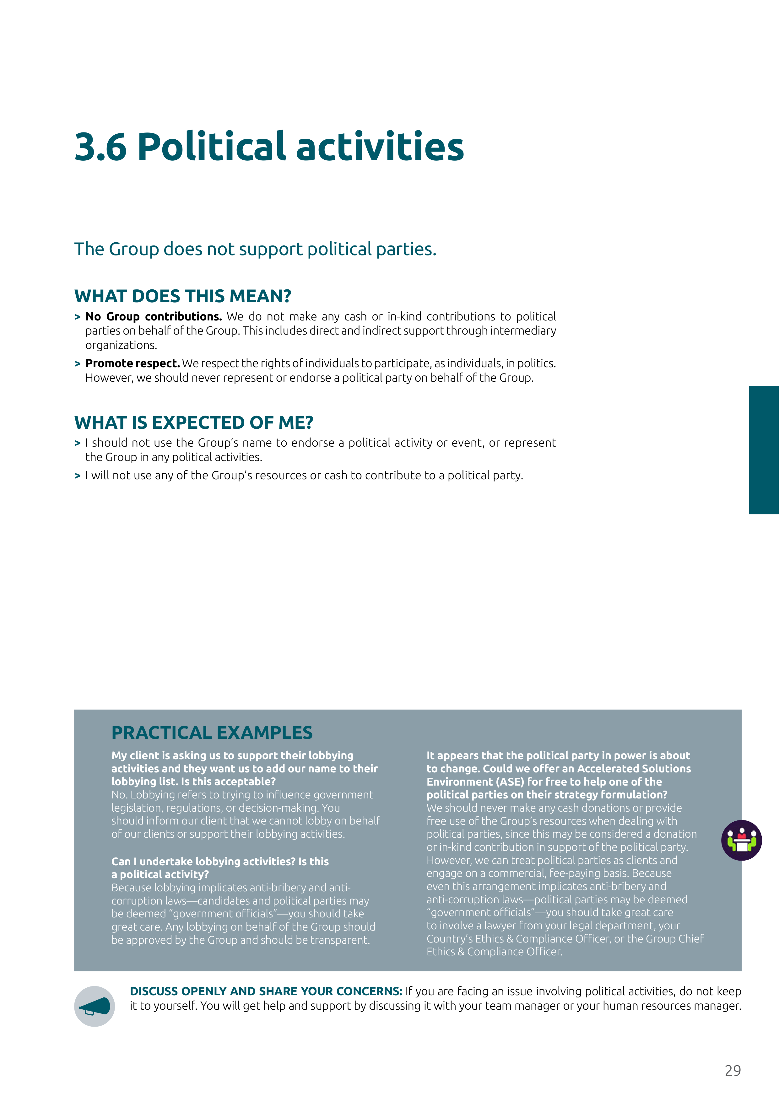 Capgemini Our Code of Business Ethics Handbook — page 29