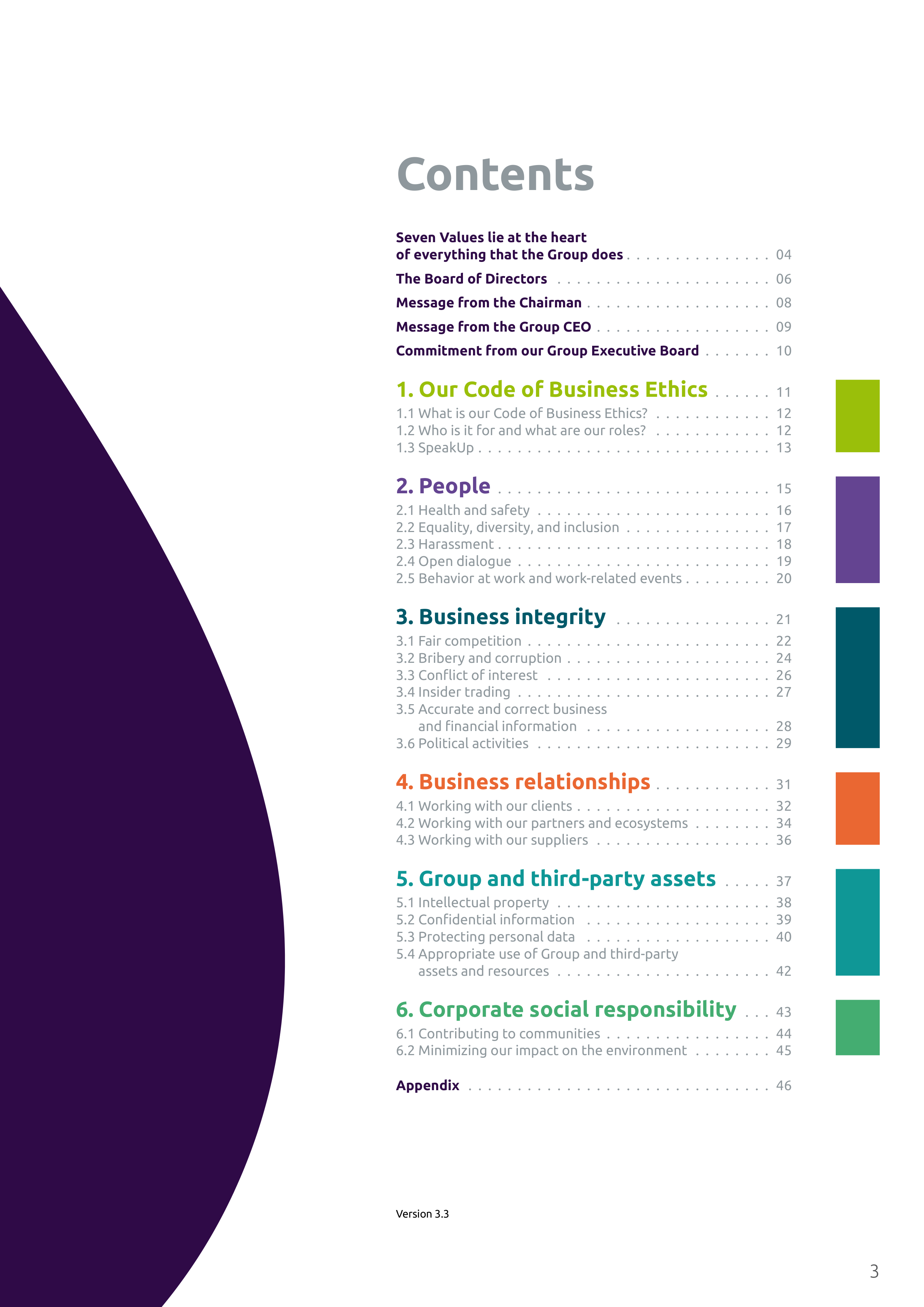 Capgemini Our Code of Business Ethics Handbook — page 3