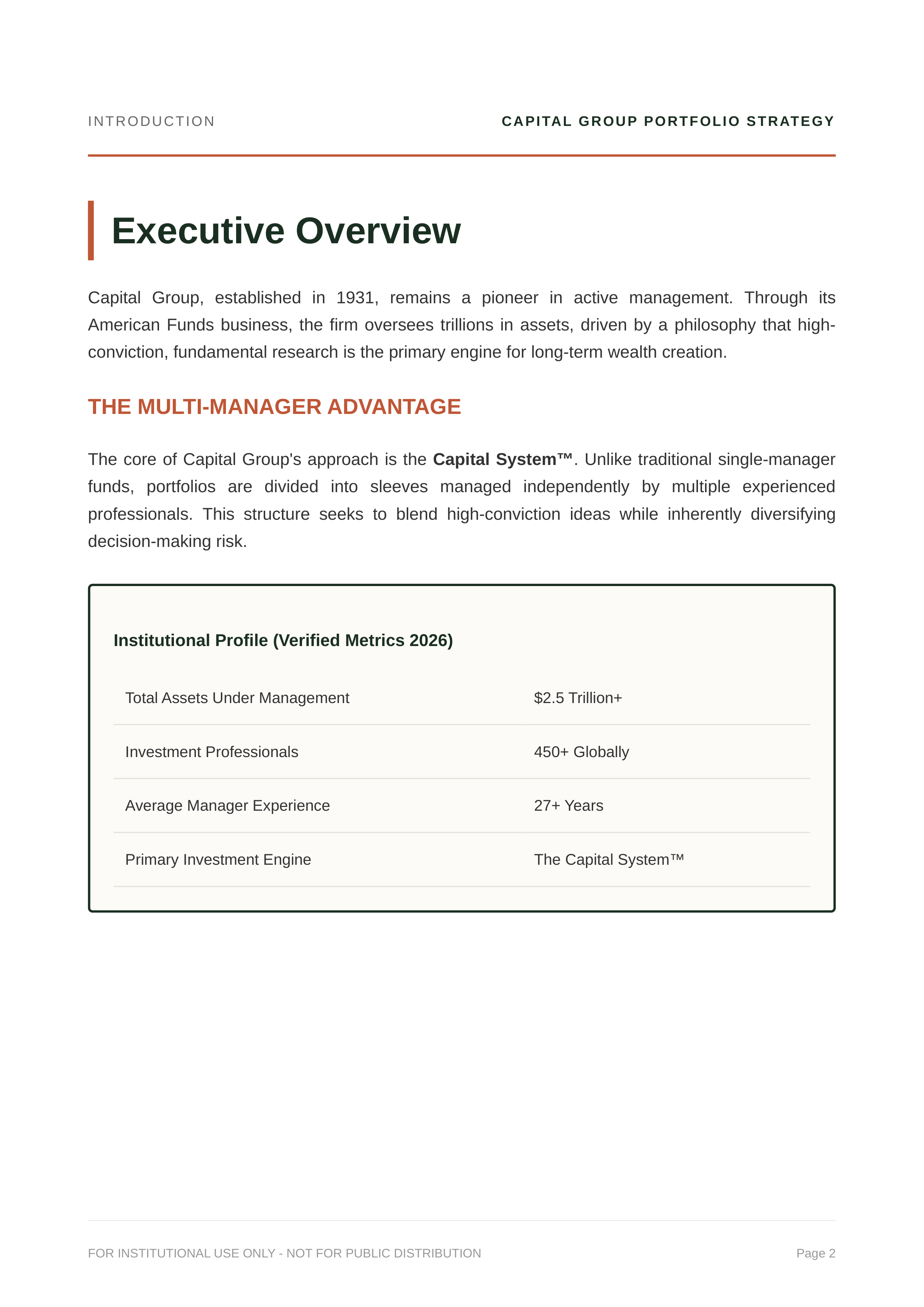Capital Group The Growth Fund of America (AGTHX) & American Funds Growth Model Portfolio — page 2
