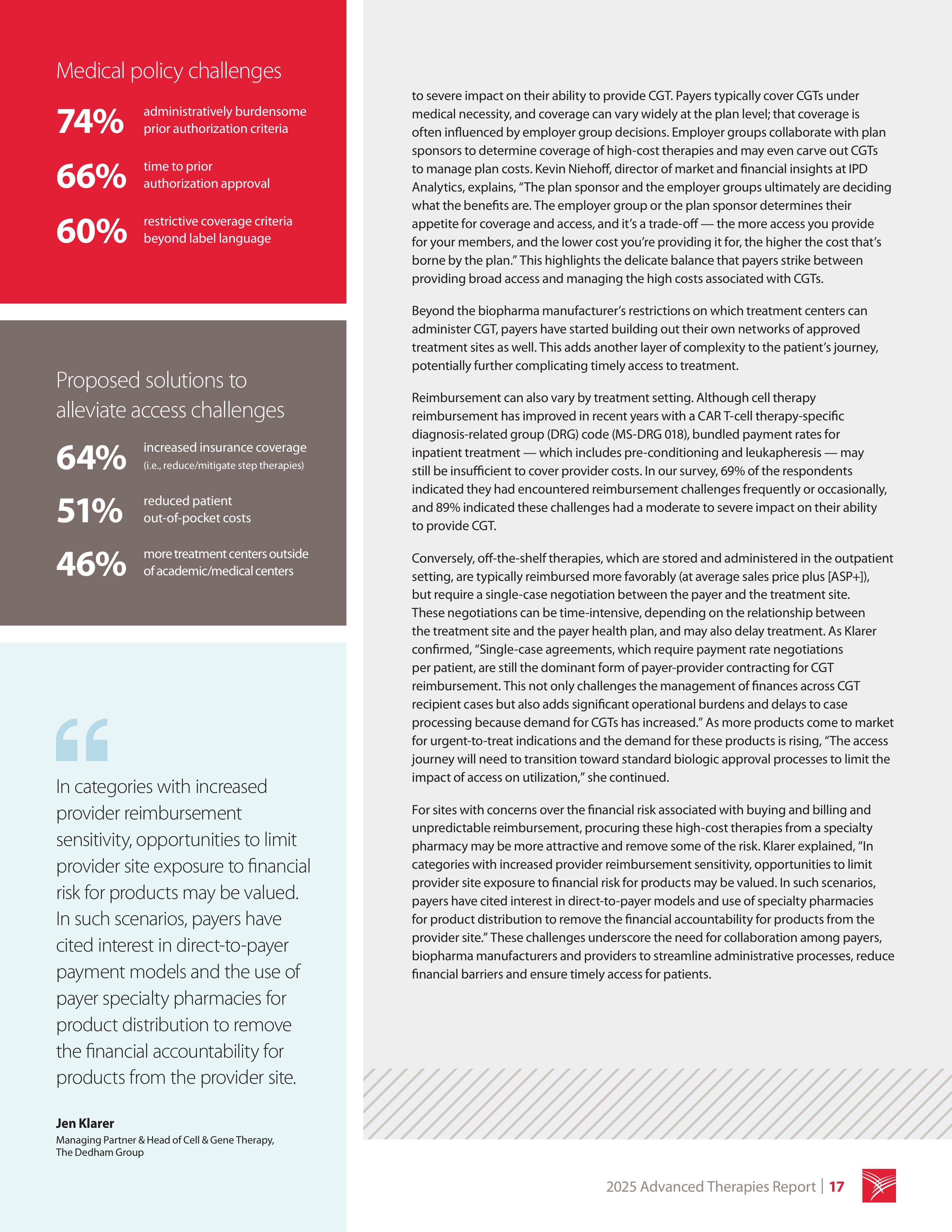 Cardinal Health Advanced Therapies Report — page 17