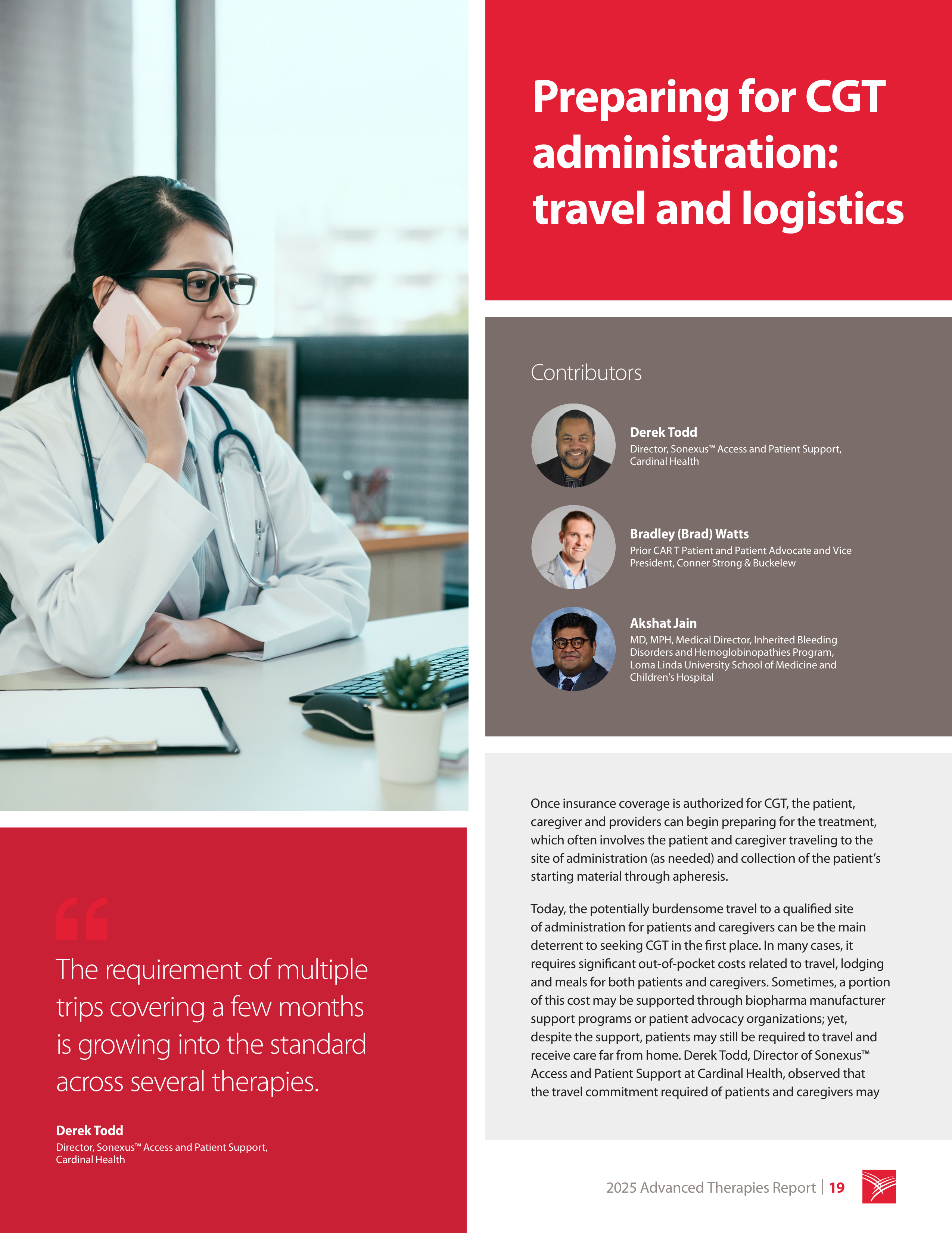 Cardinal Health Advanced Therapies Report — page 19