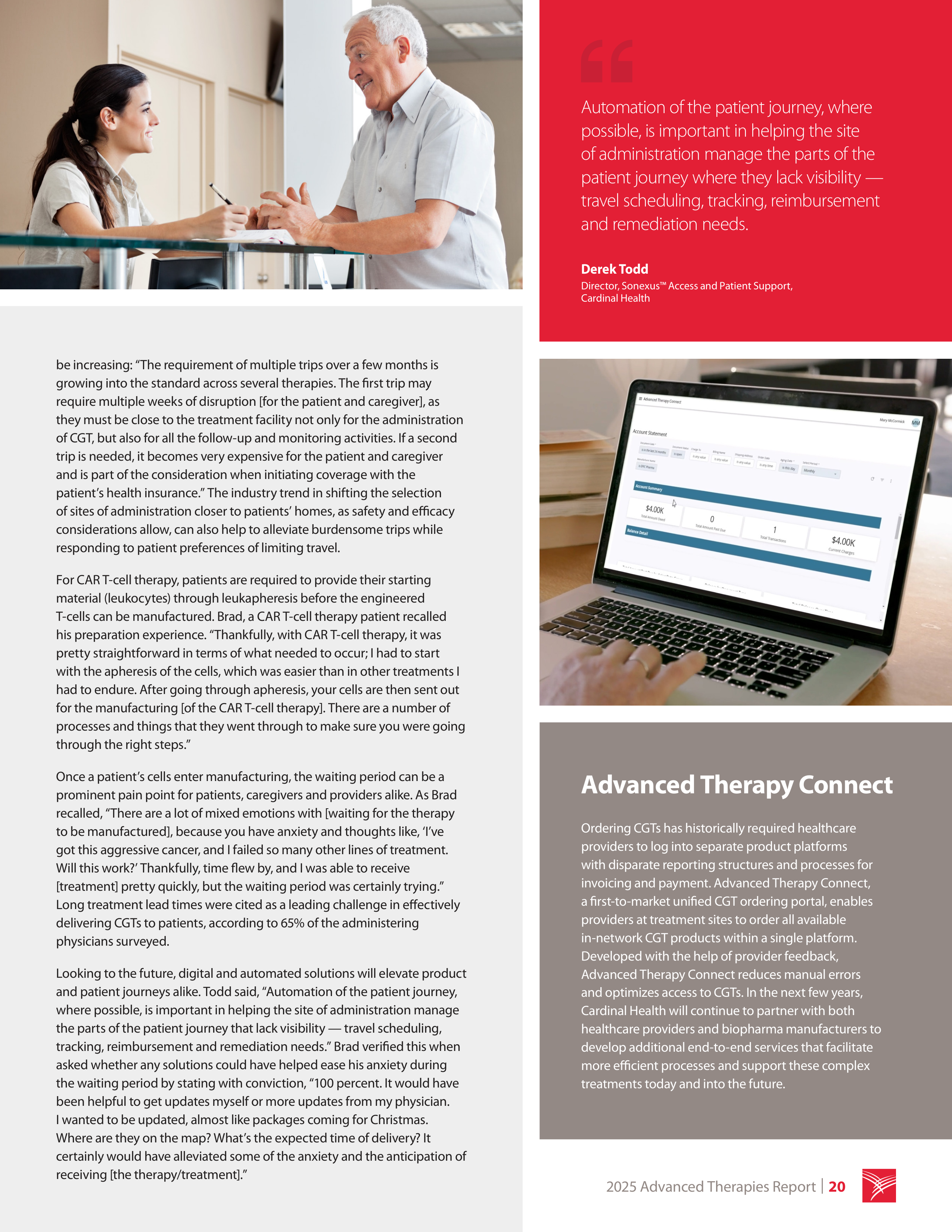 Cardinal Health Advanced Therapies Report — page 20
