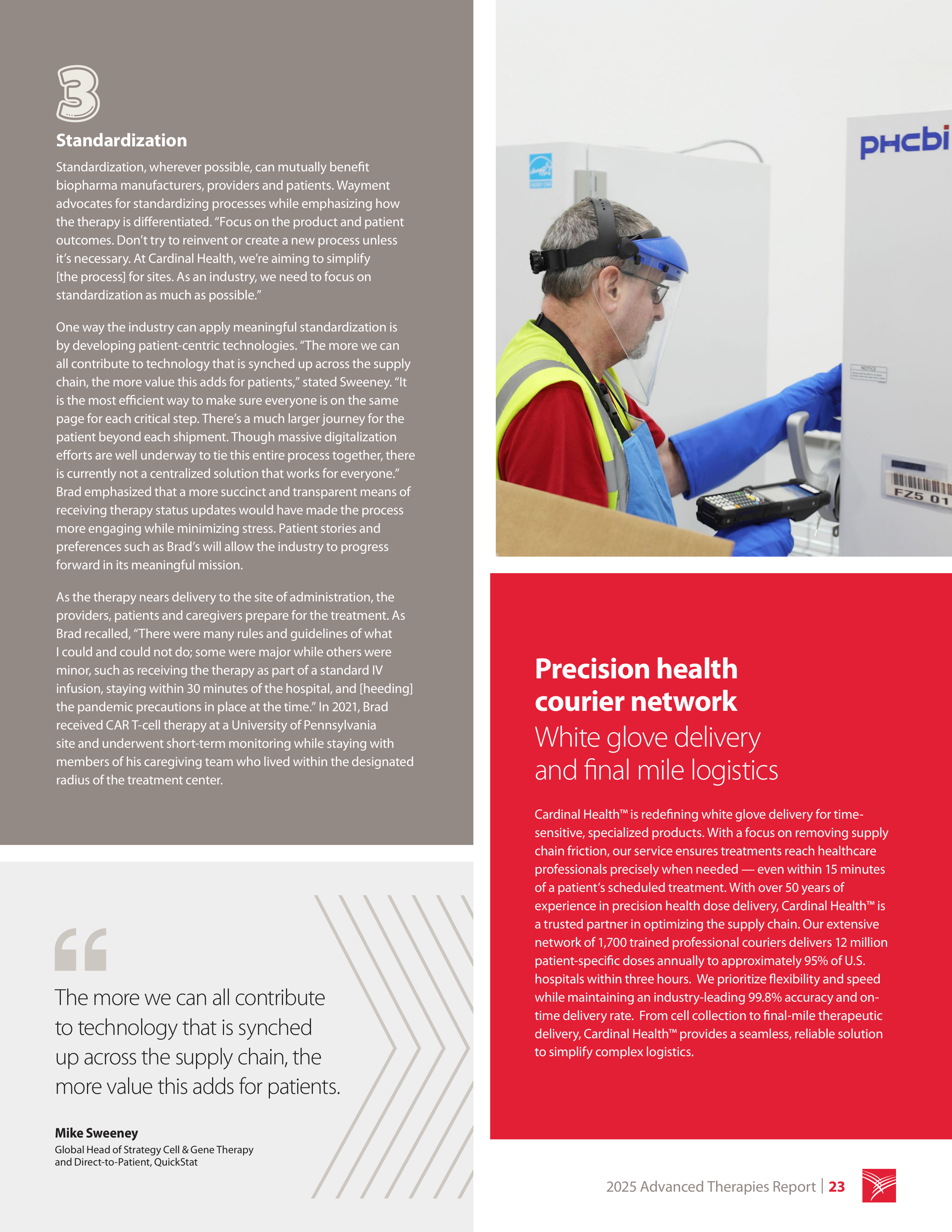 Cardinal Health Advanced Therapies Report — page 23