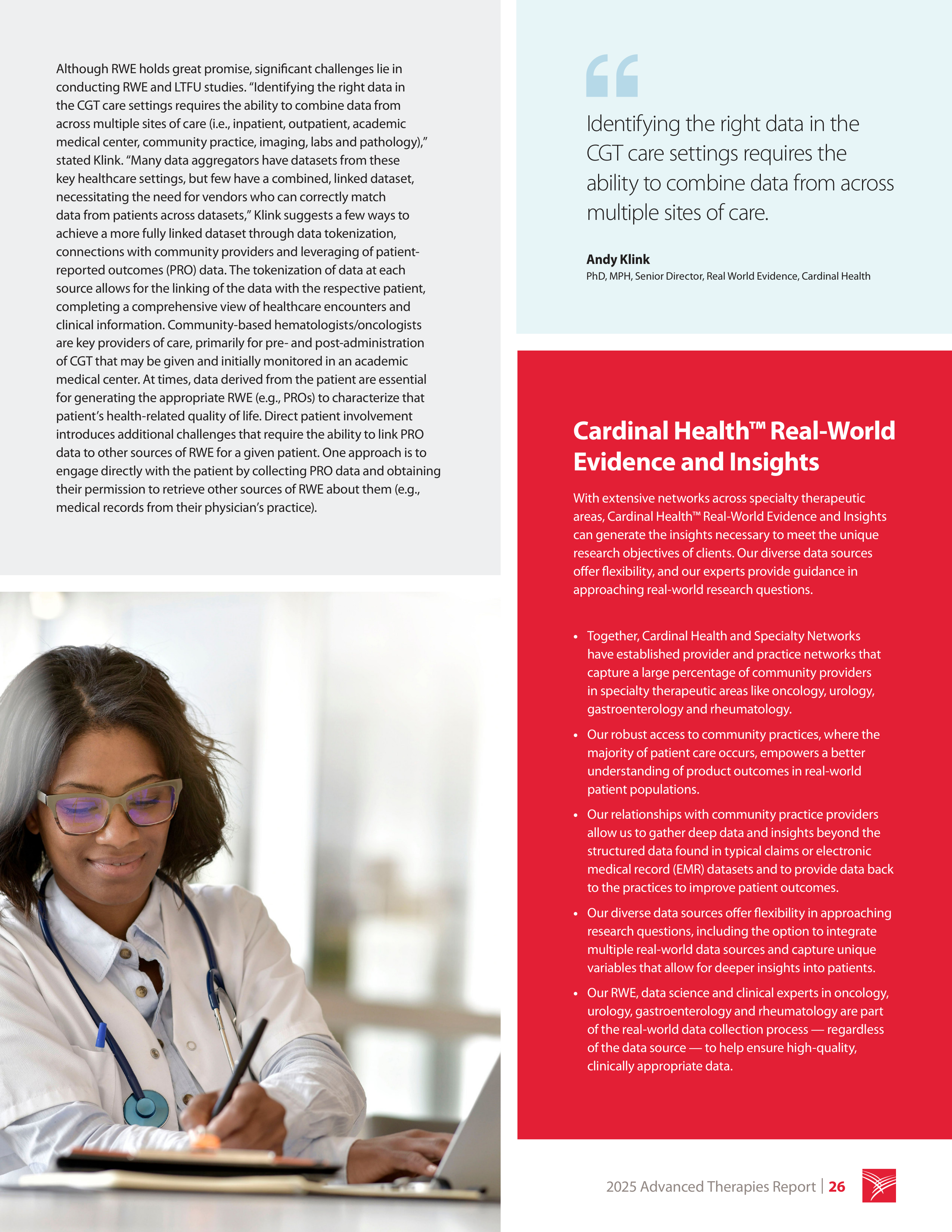 Cardinal Health Advanced Therapies Report — page 26
