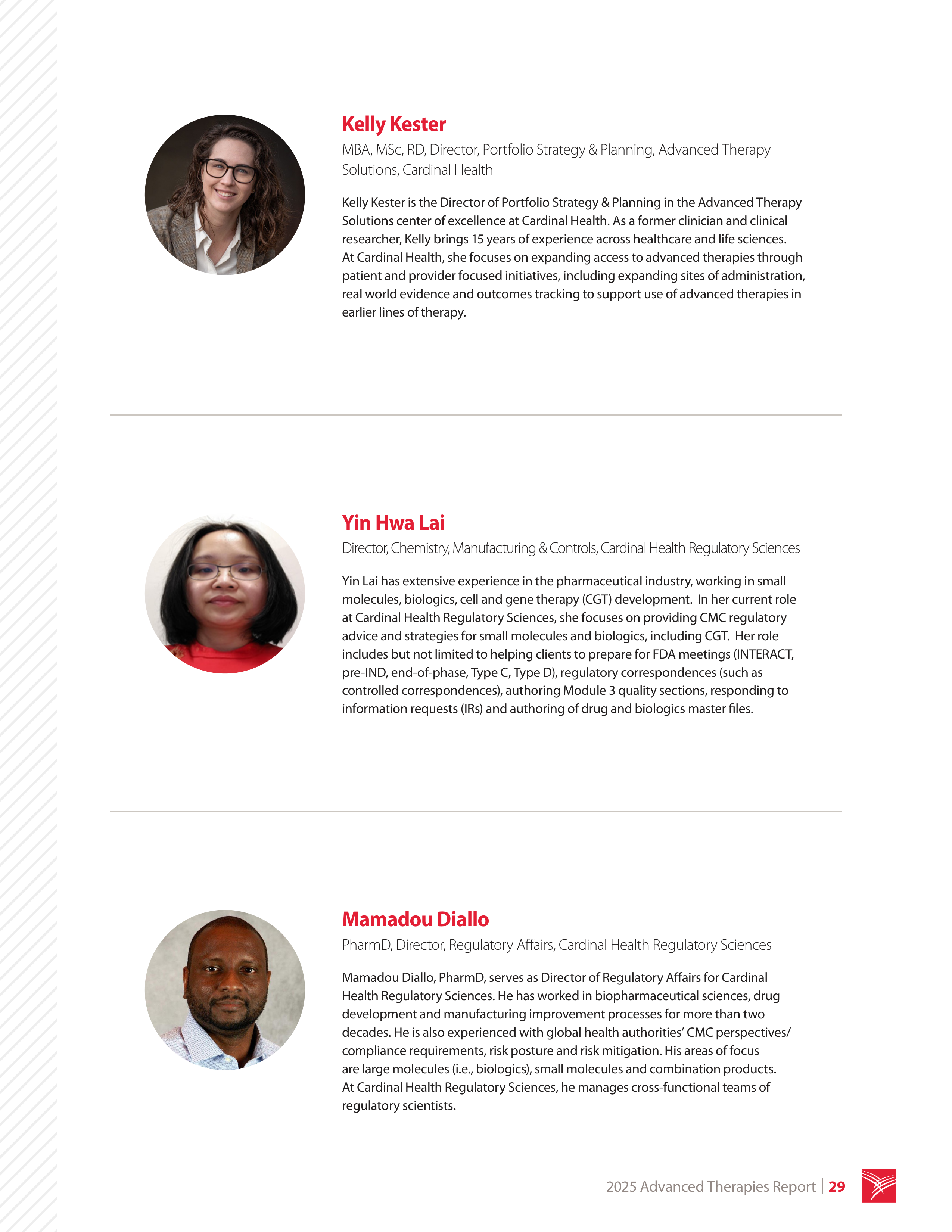 Cardinal Health Advanced Therapies Report — page 29