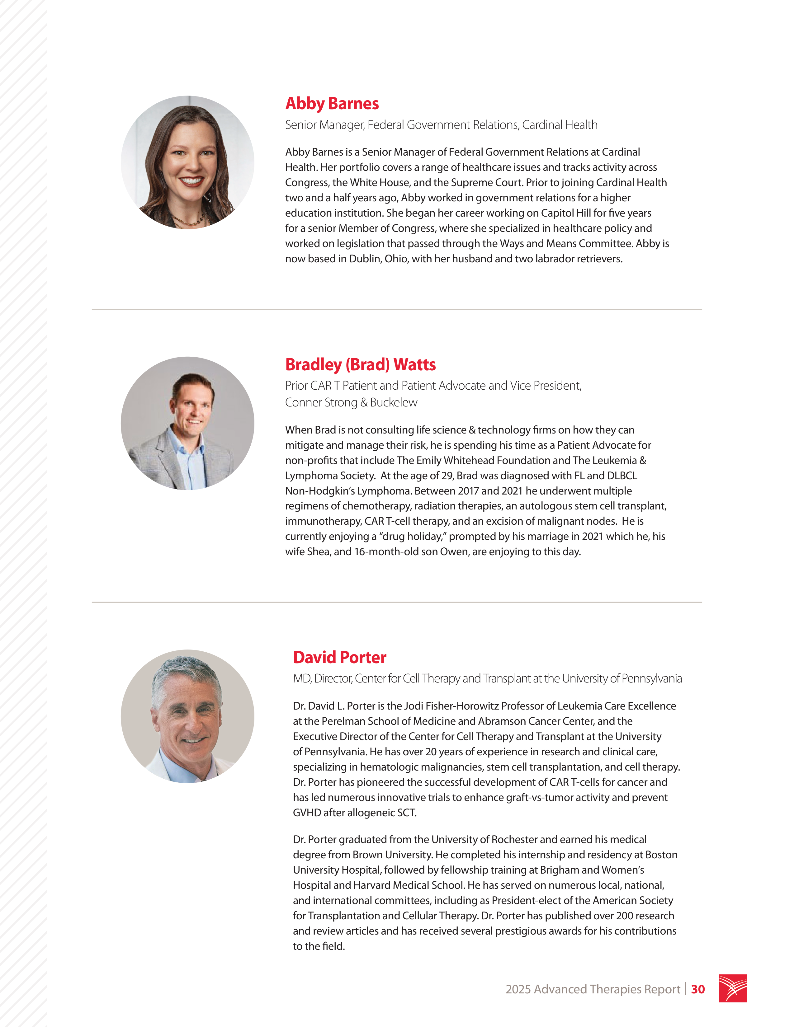 Cardinal Health Advanced Therapies Report — page 30
