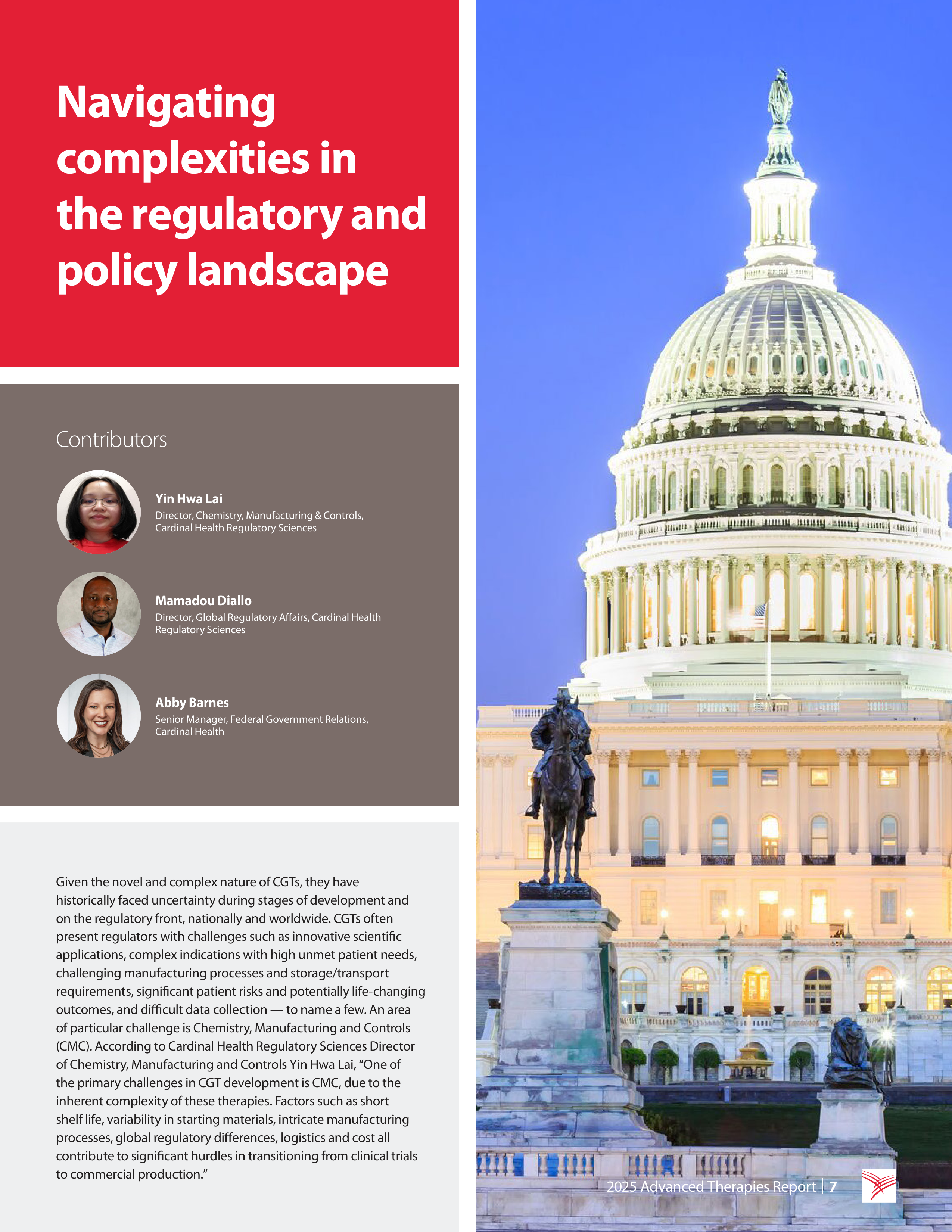 Cardinal Health Advanced Therapies Report — page 7