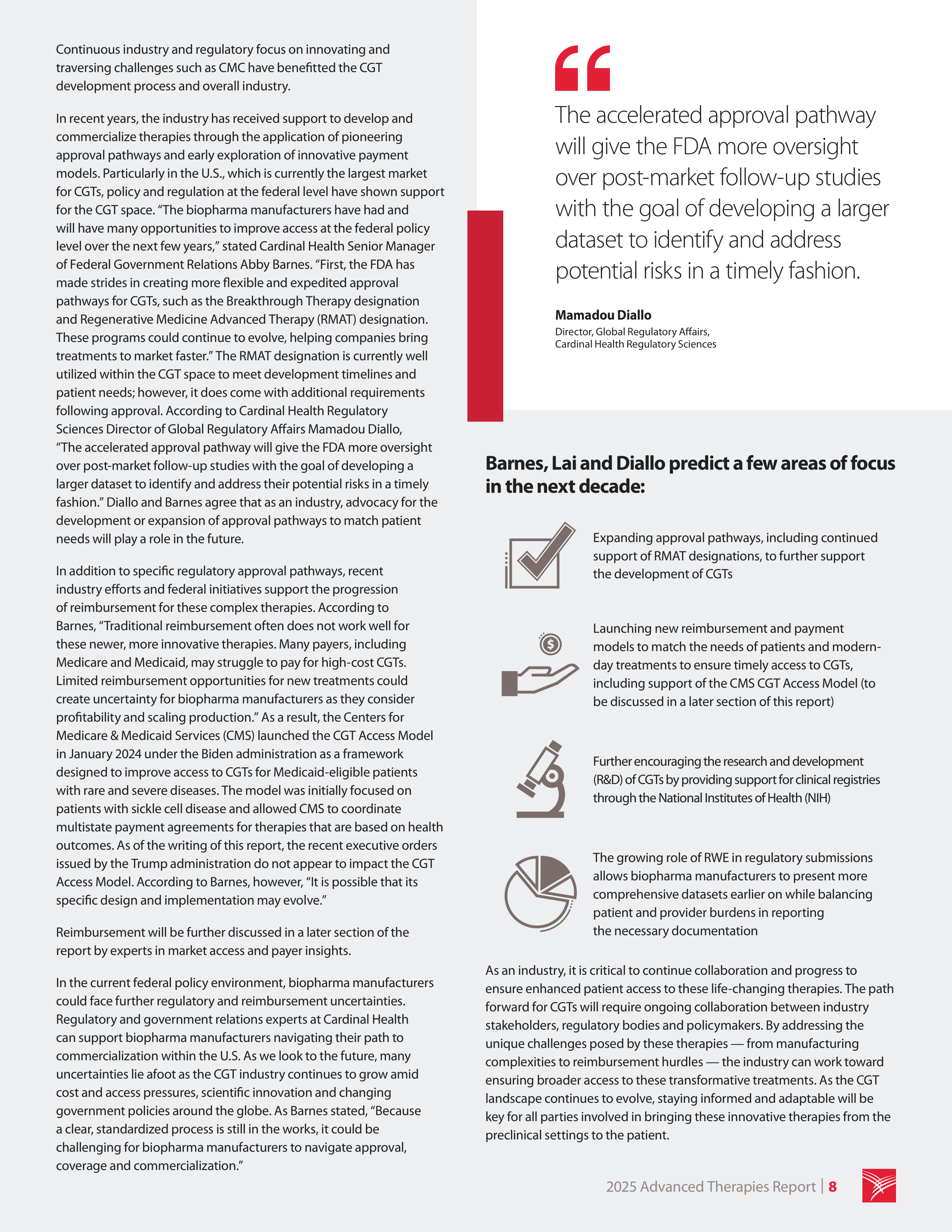Cardinal Health Advanced Therapies Report — page 8