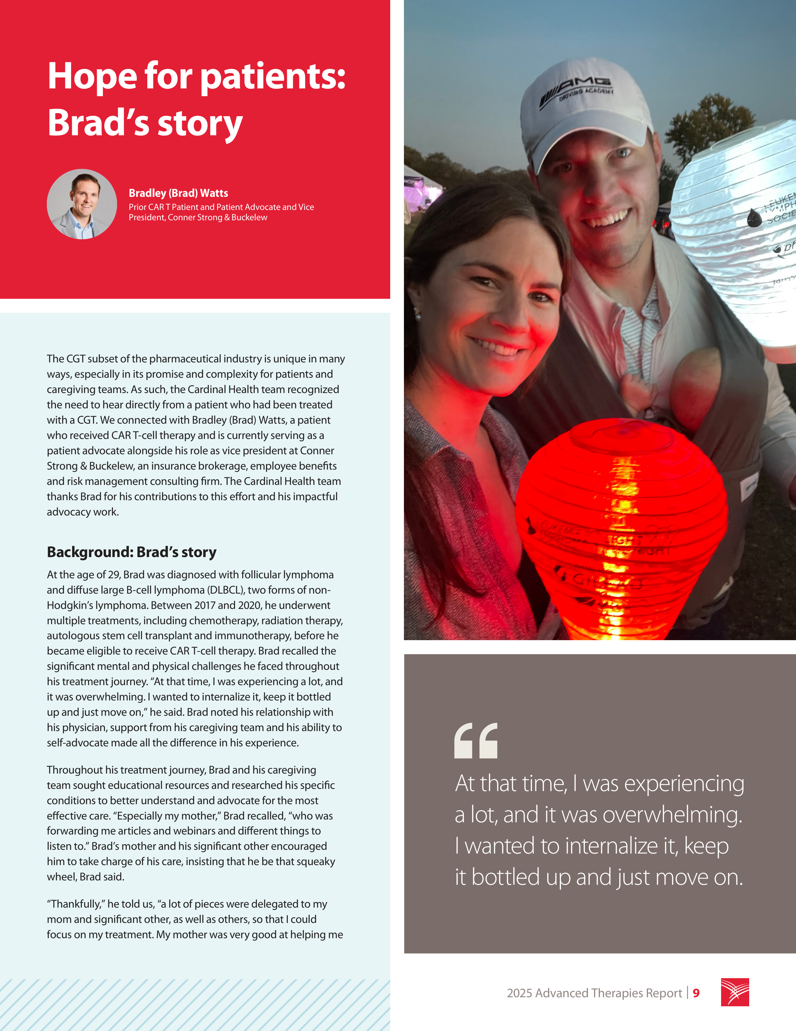 Cardinal Health Advanced Therapies Report — page 9